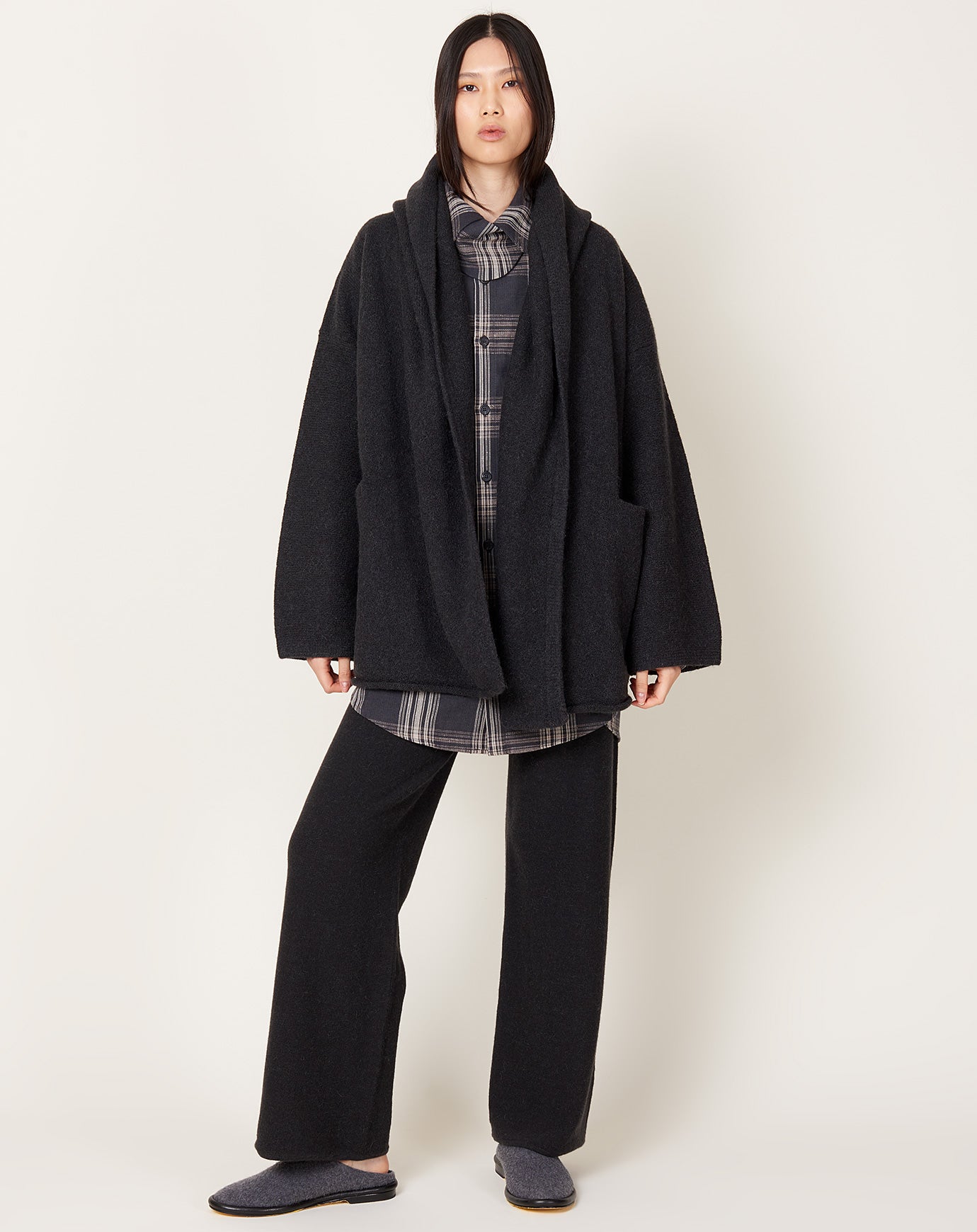 Lauren Manoogian Manta Coat in Ink