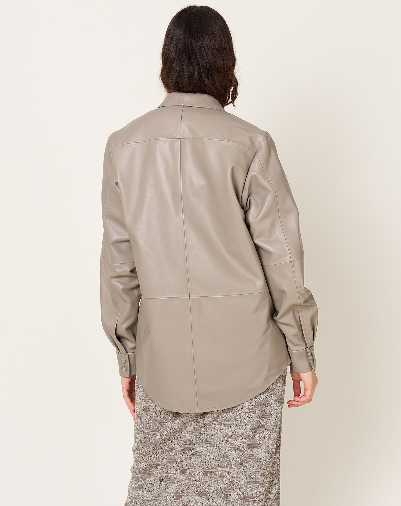 Lauren Manoogian Napa Shirt in Stone
