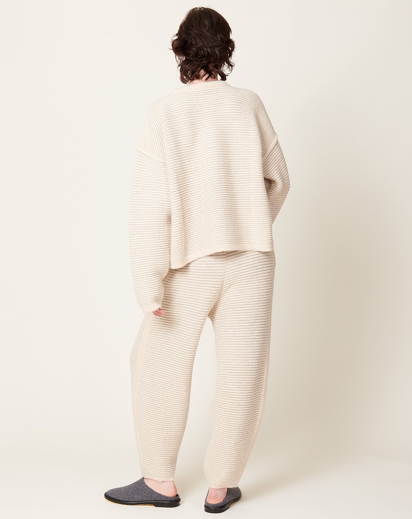 Lauren Manoogian Ottoman Pants in Alabaster & Carrara