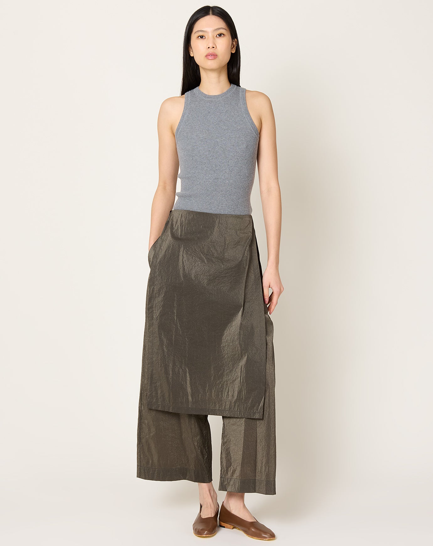Lauren Manoogian Panel Pants in Pewter