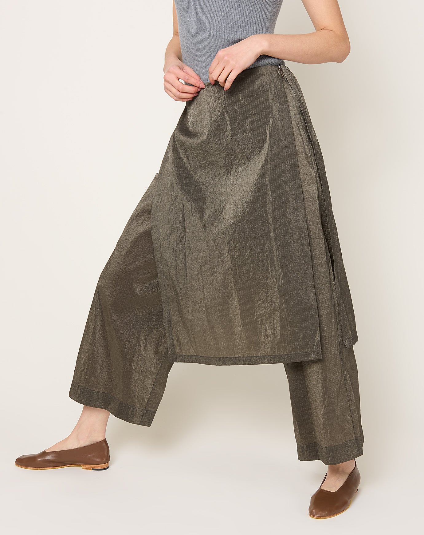 Lauren Manoogian Panel Pants in Pewter