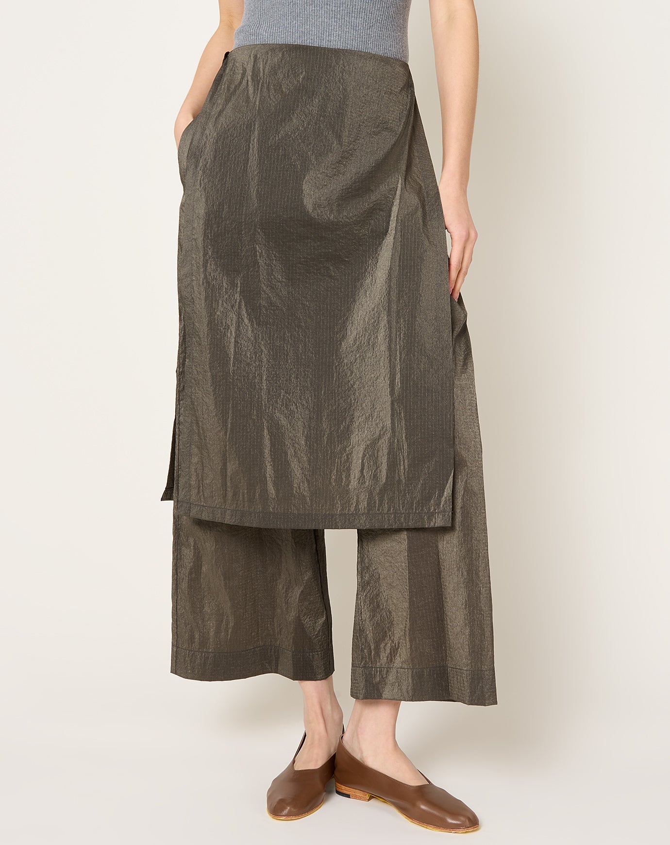 Lauren Manoogian Panel Pants in Pewter