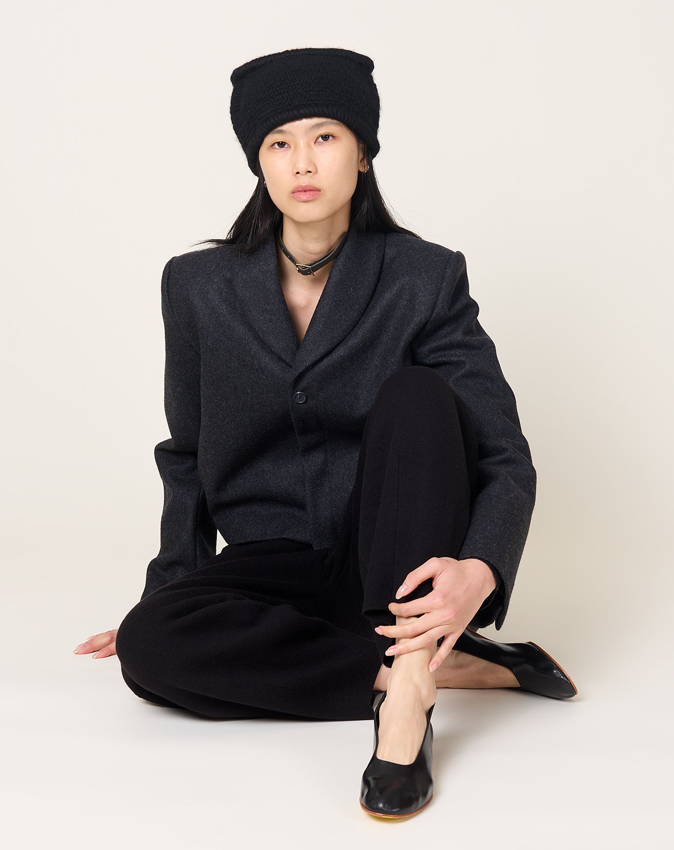 Lauren Manoogian Plata Collar in Coal