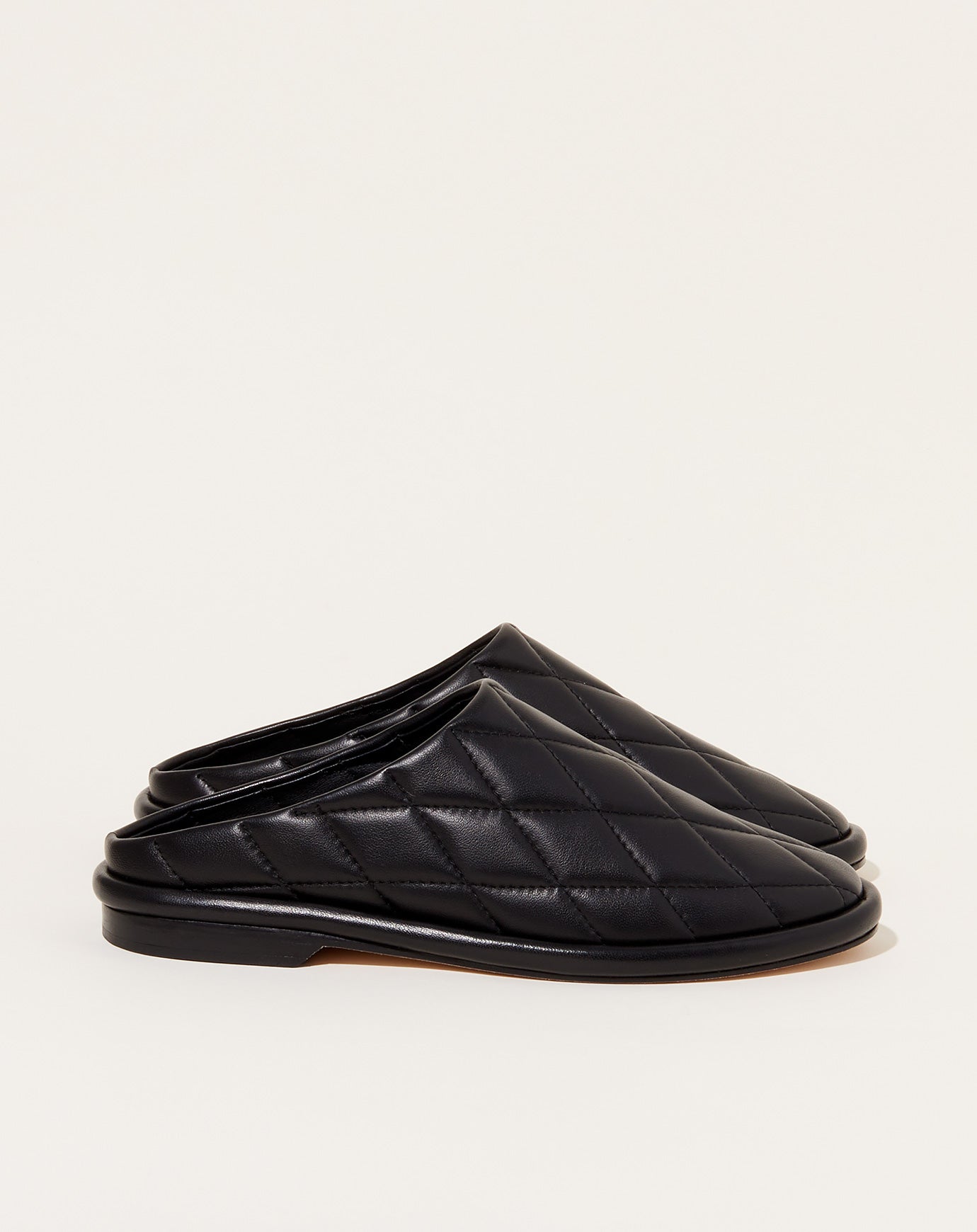 Lauren Manoogian Quilted Mule in Black