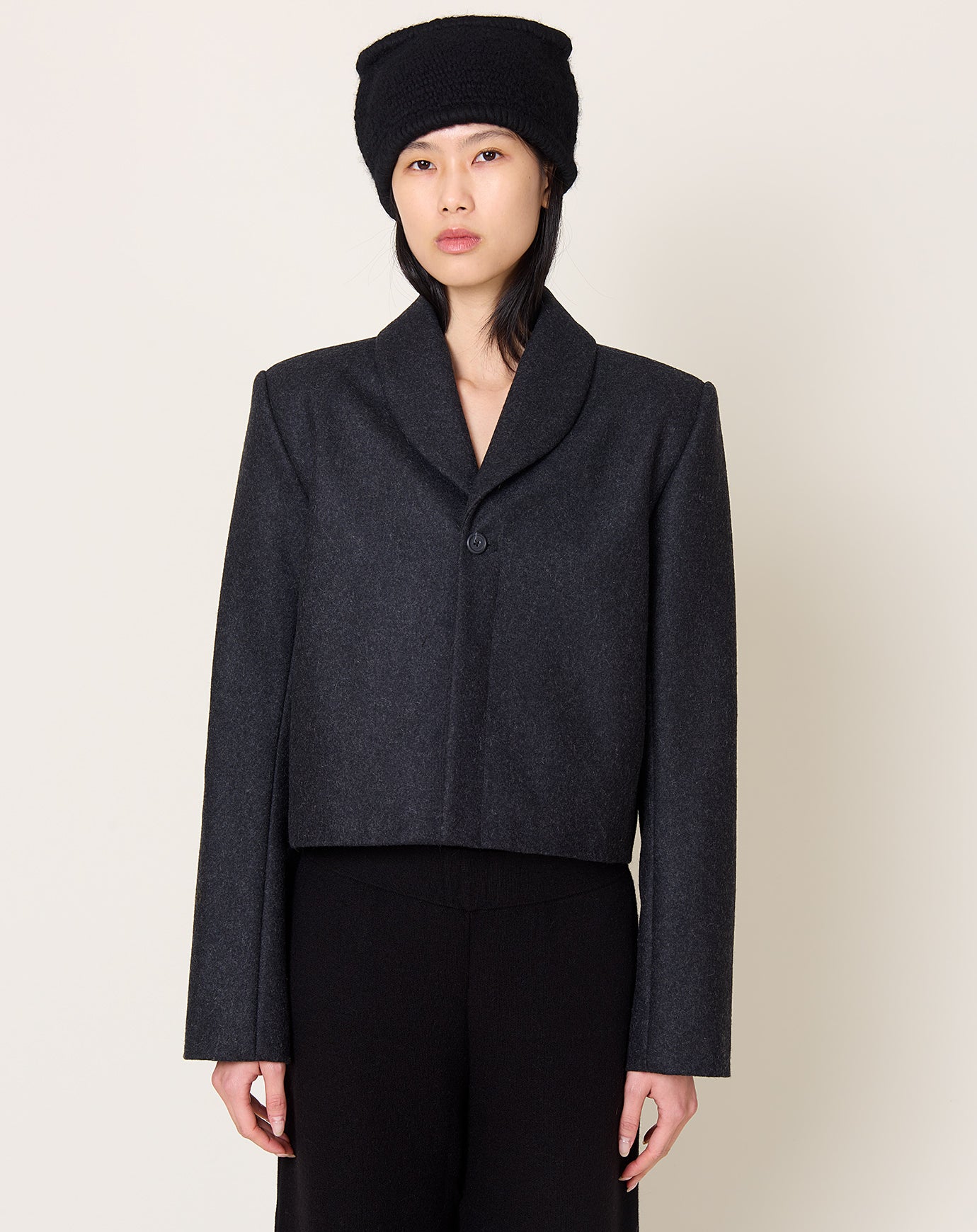 Lauren Manoogian Roving Hat in Black
