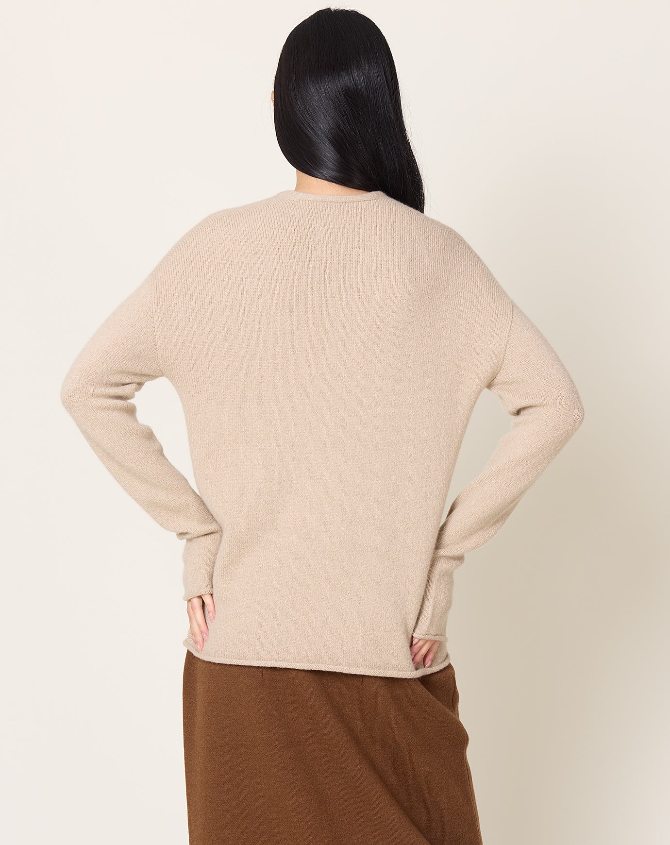 Lauren Manoogian Soft V Neck in Antique
