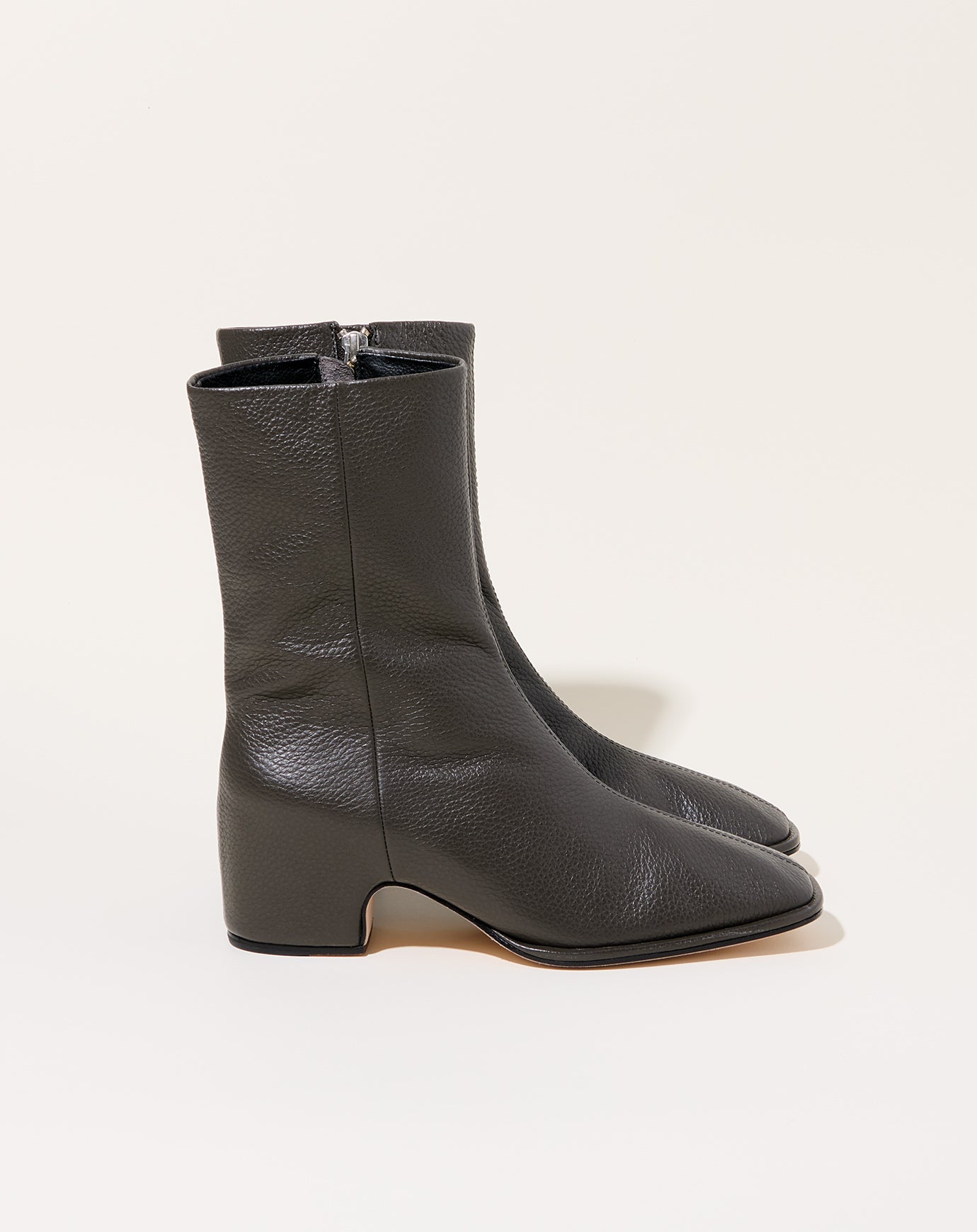 Lauren Manoogian Square Arch Boot in Coal