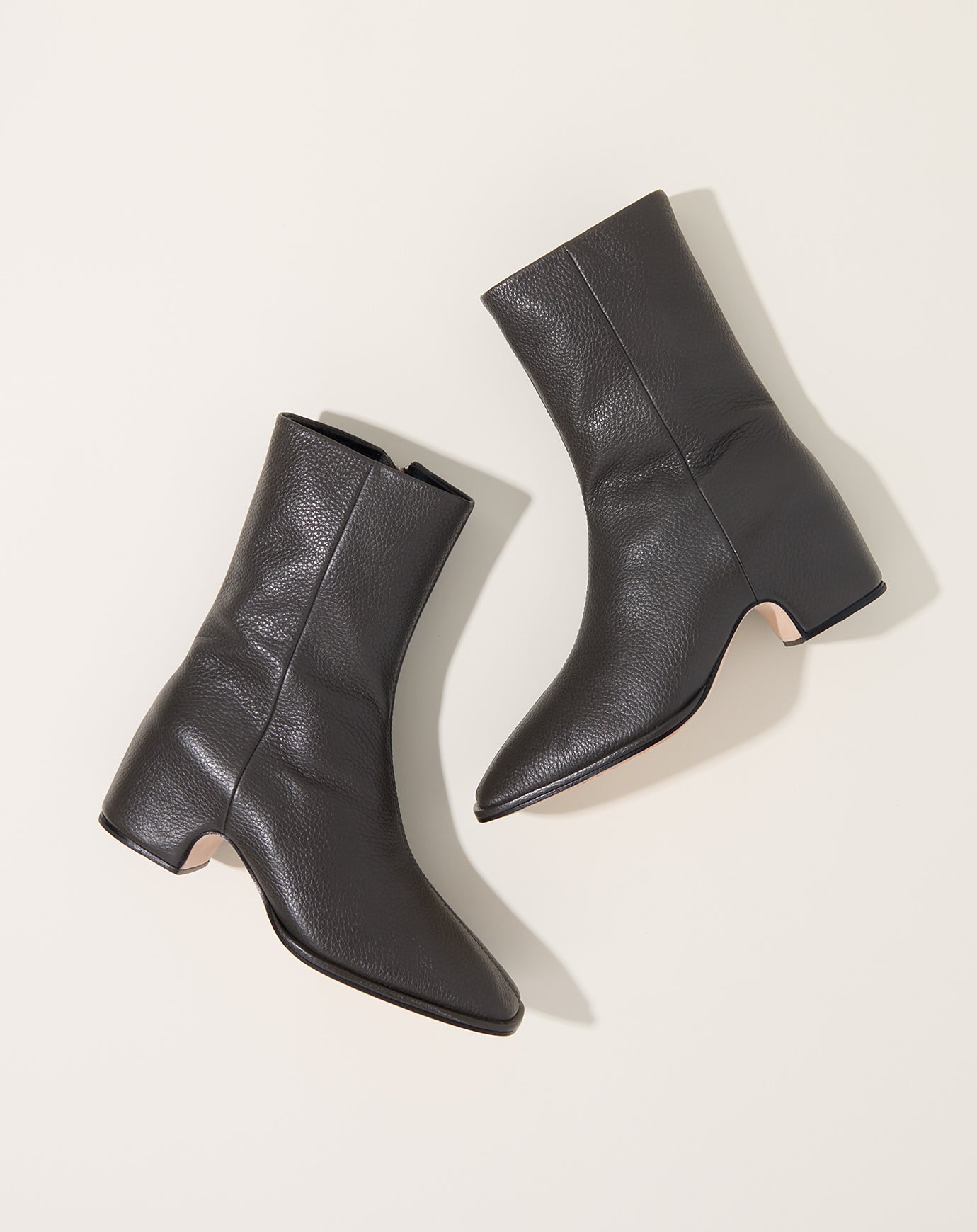 Lauren Manoogian Square Arch Boot in Coal