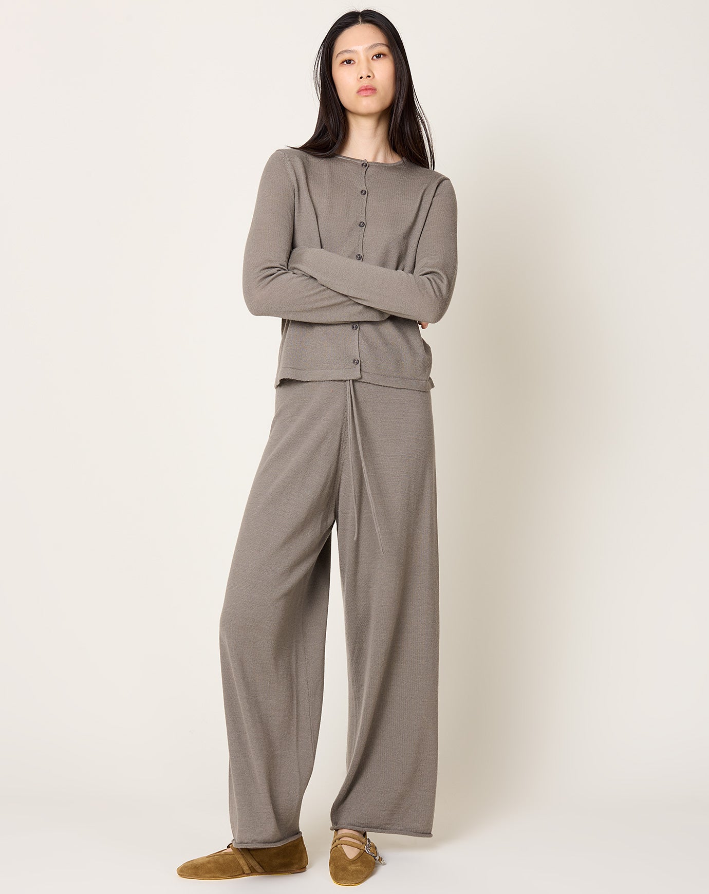 Lauren Manoogian Super Fine Pants in Concrete