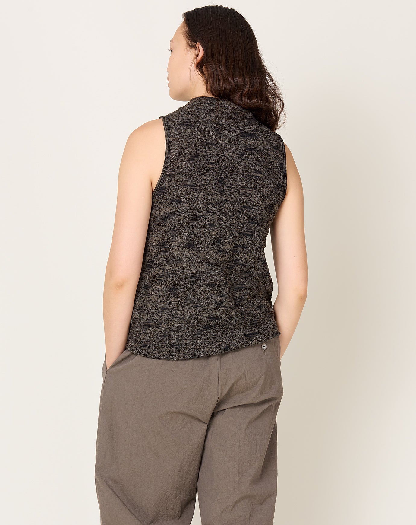 Lauren Manoogian Terra Shell in Black Marl