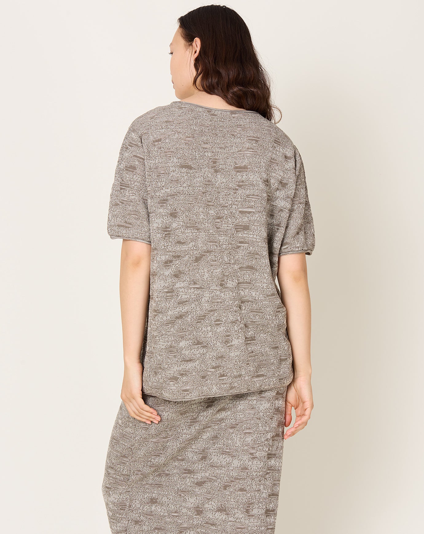 Lauren Manoogian Terra Tee in Rock Marl