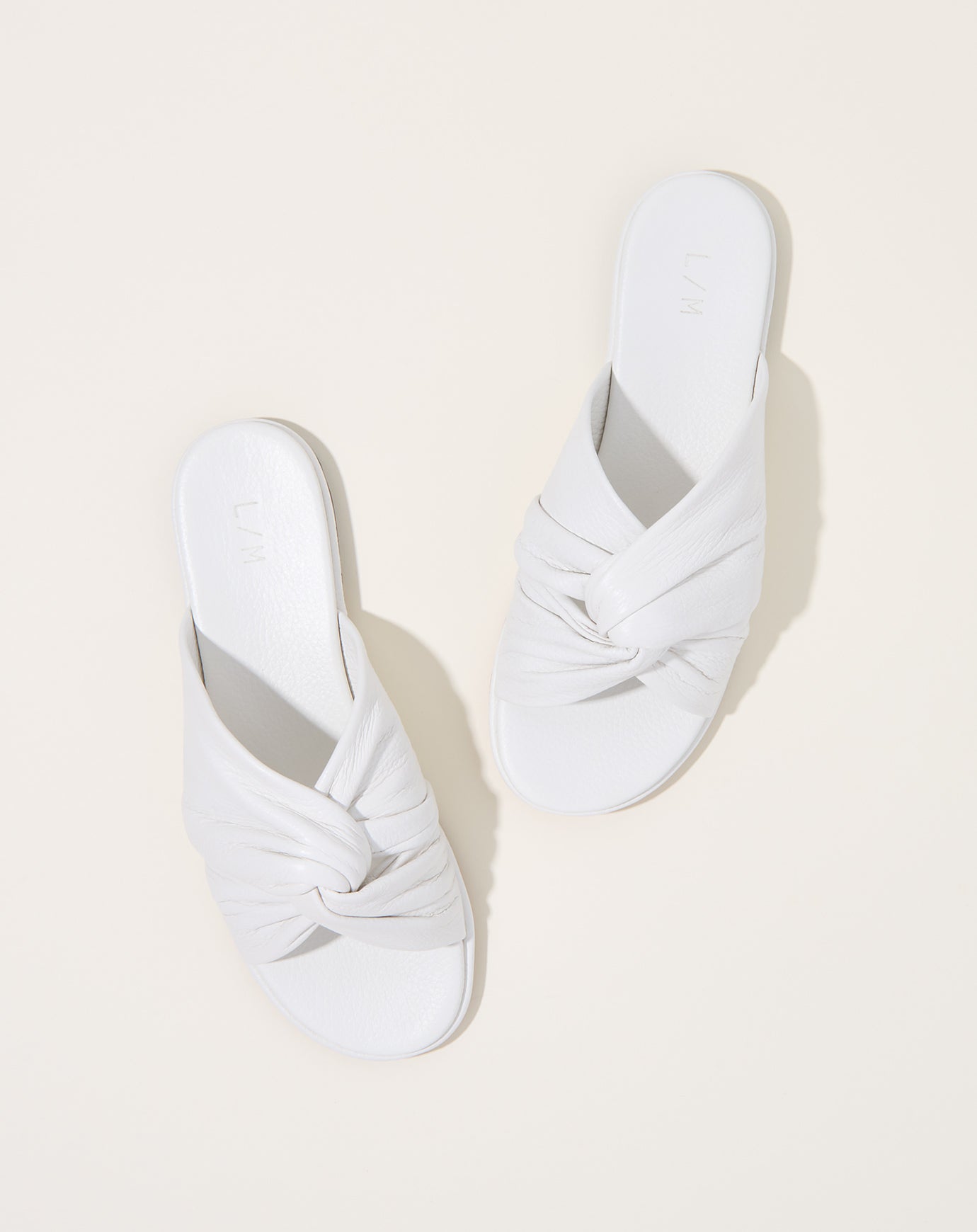 Lauren Manoogian Twist Slide in White