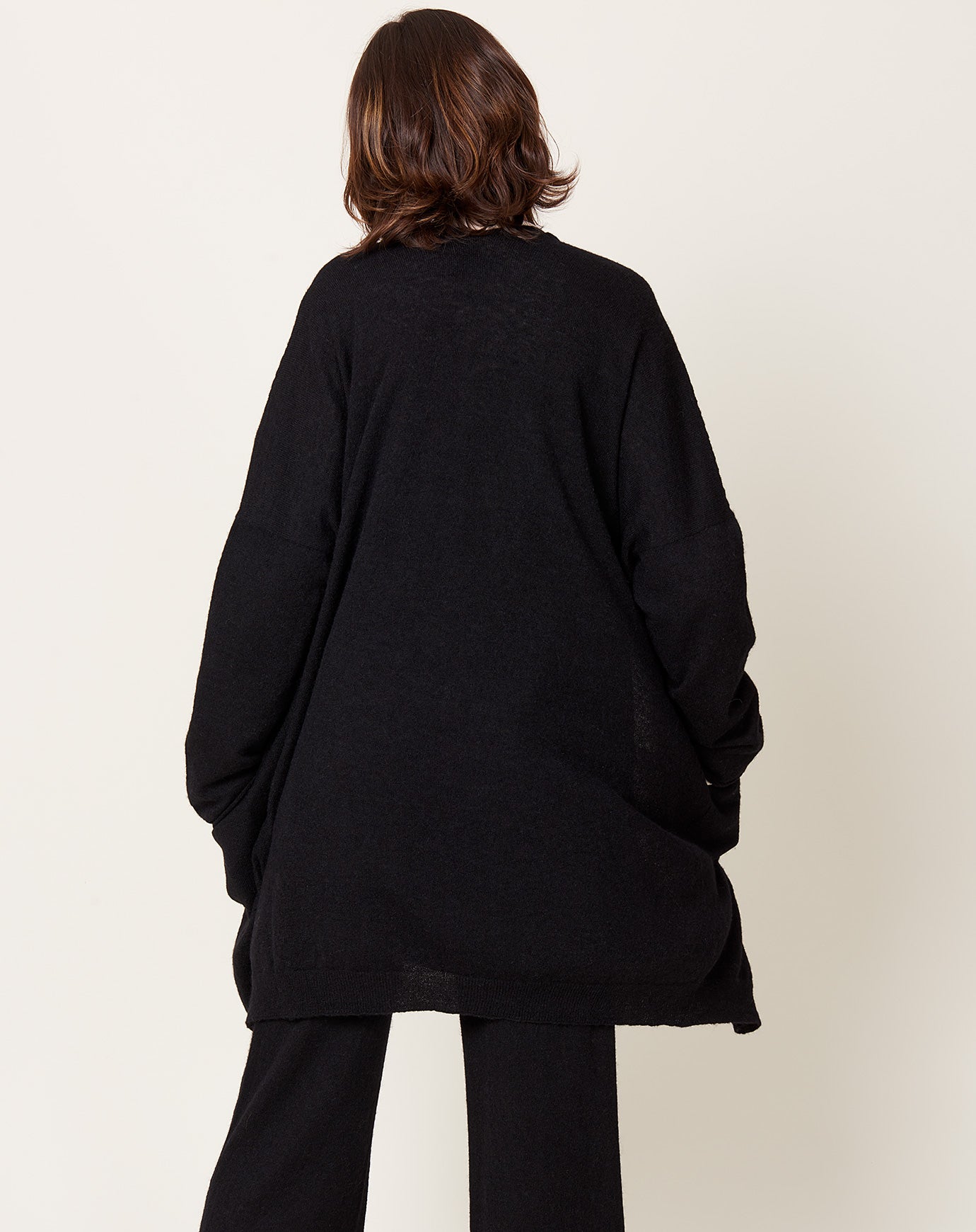 Lauren Manoogian Wide Cardigan in Black