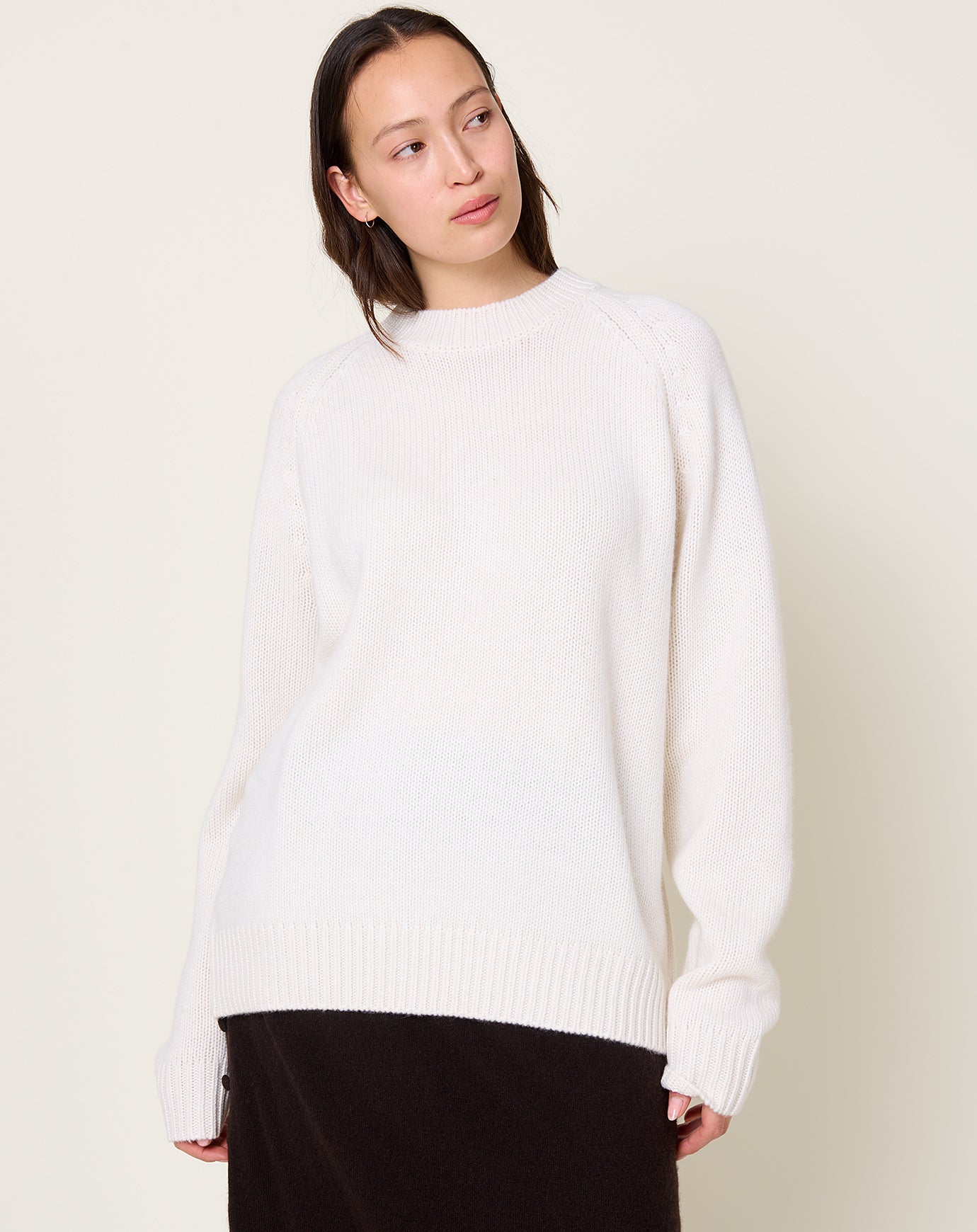 Lisa Yang Anine Sweater in Cream