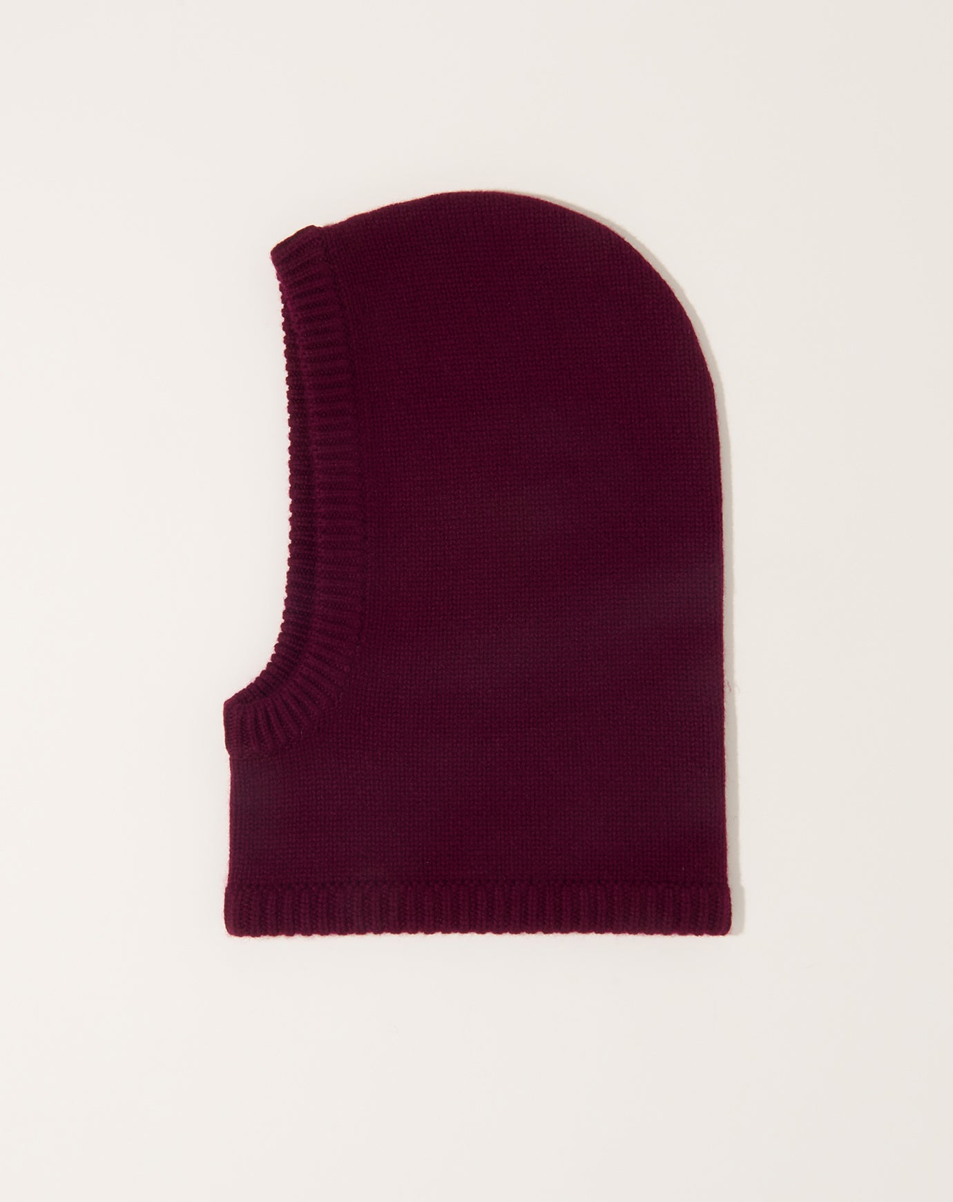 Lisa Yang Astri Balaclava in Deep Plum