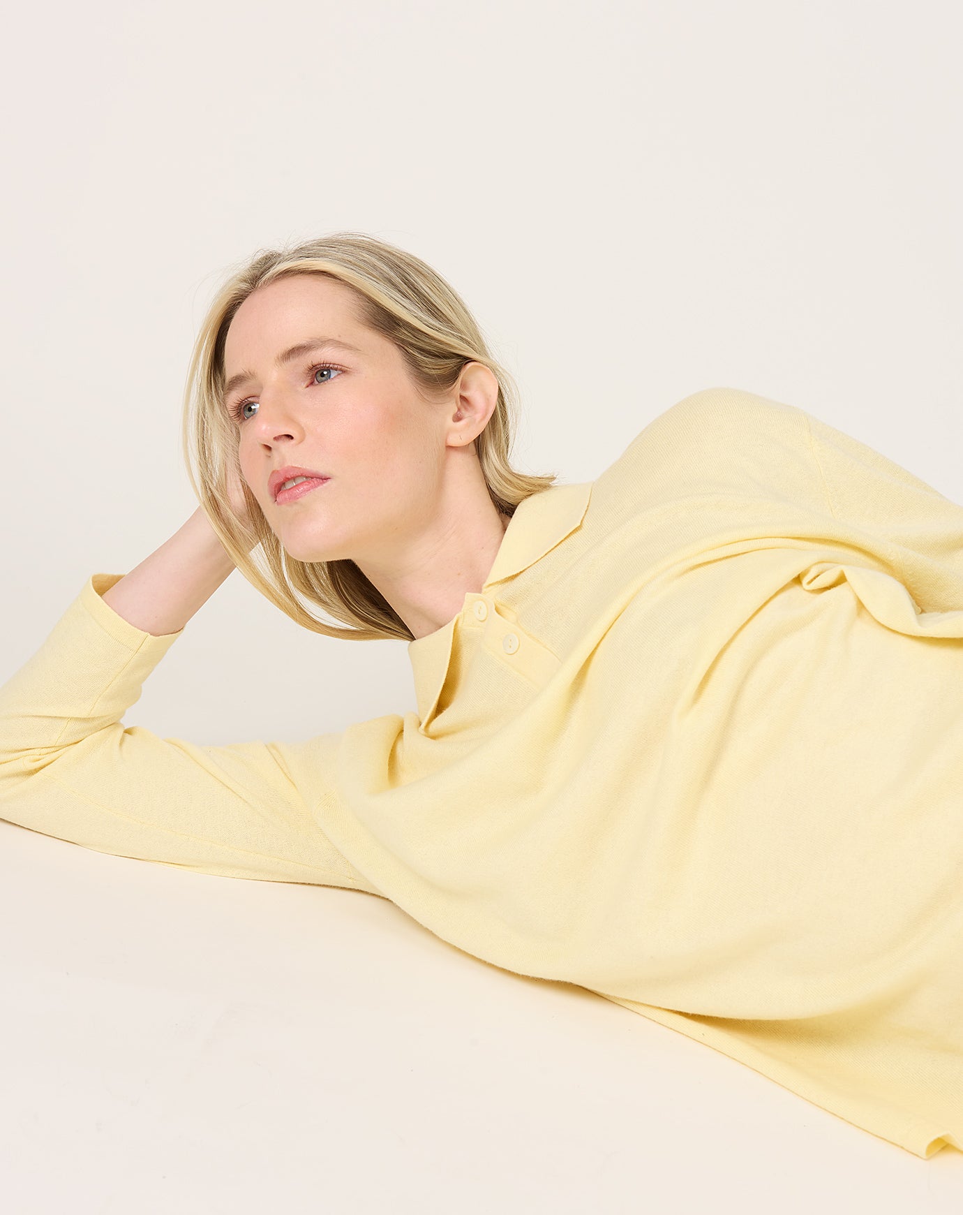 Lisa Yang Marine Cardigan in Charcoal