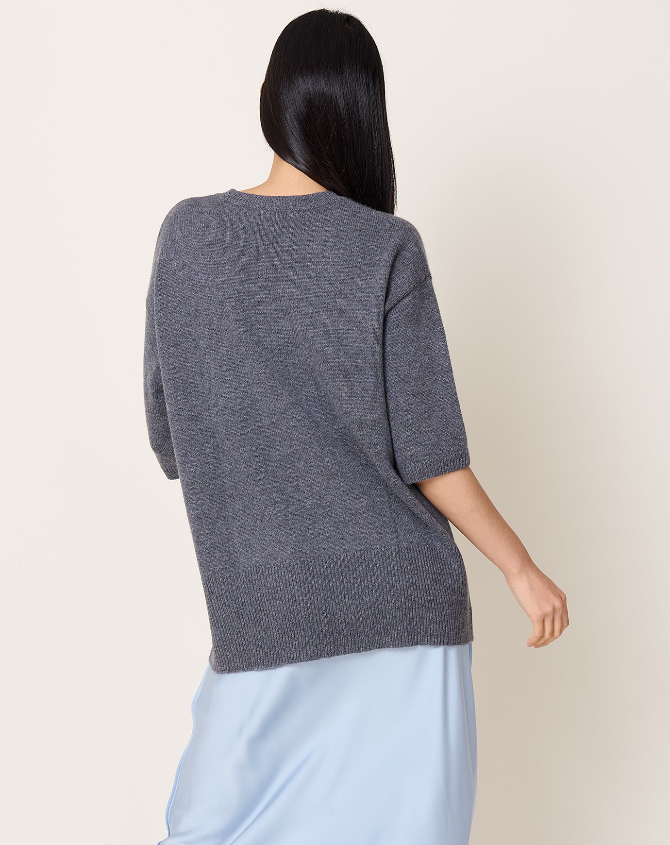 Lisa Yang Camille Sweater in Graphite