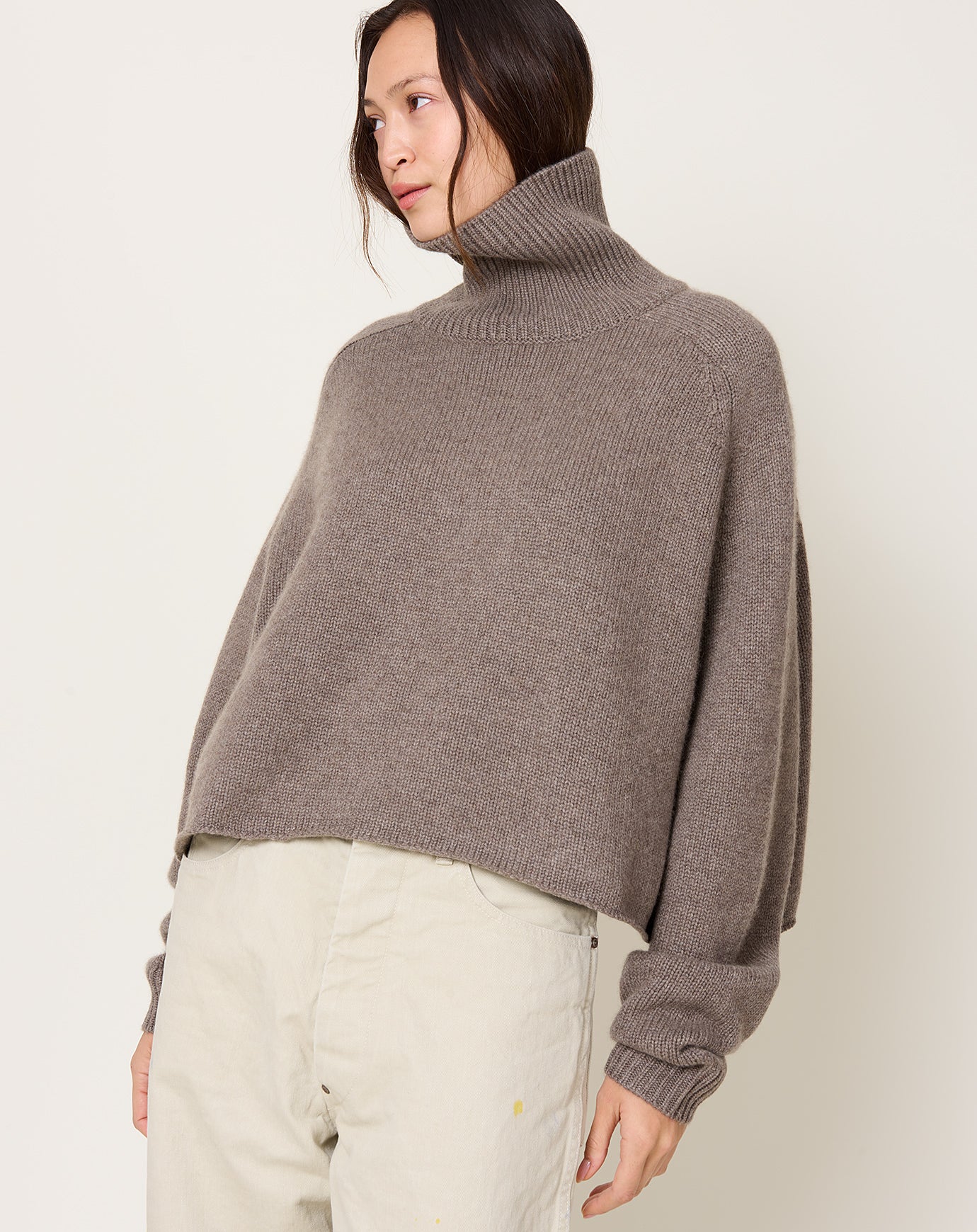 Lisa Yang Cathie Sweater in Truffle