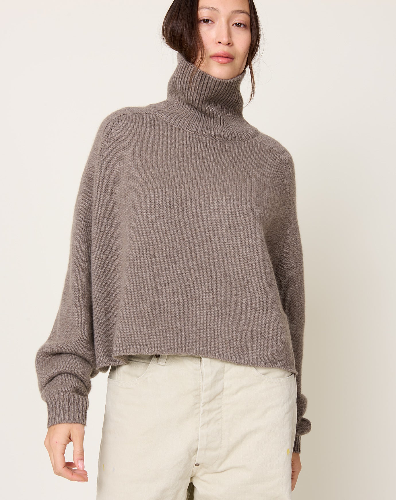 Lisa Yang Cathie Sweater in Truffle