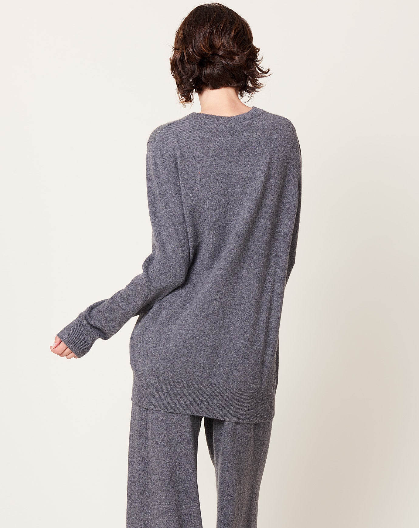 Lisa Yang Helena Sweater in Graphite