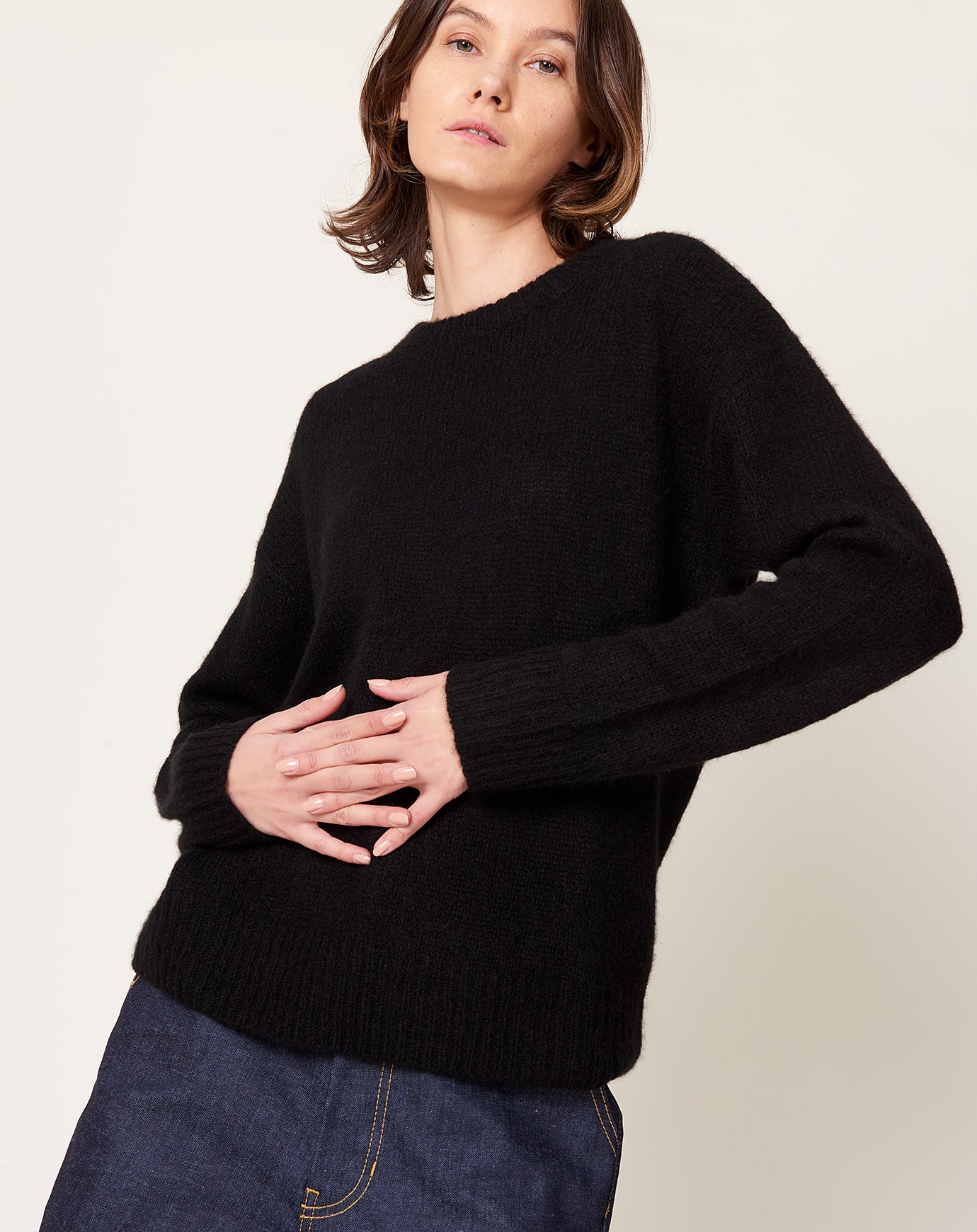 Lisa Yang Lova Sweater in Black