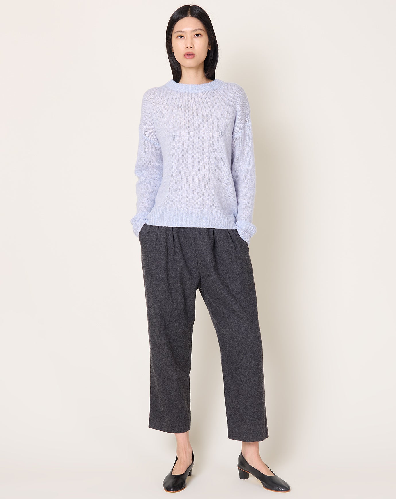 Lisa Yang Lova Sweater in Sea Breeze