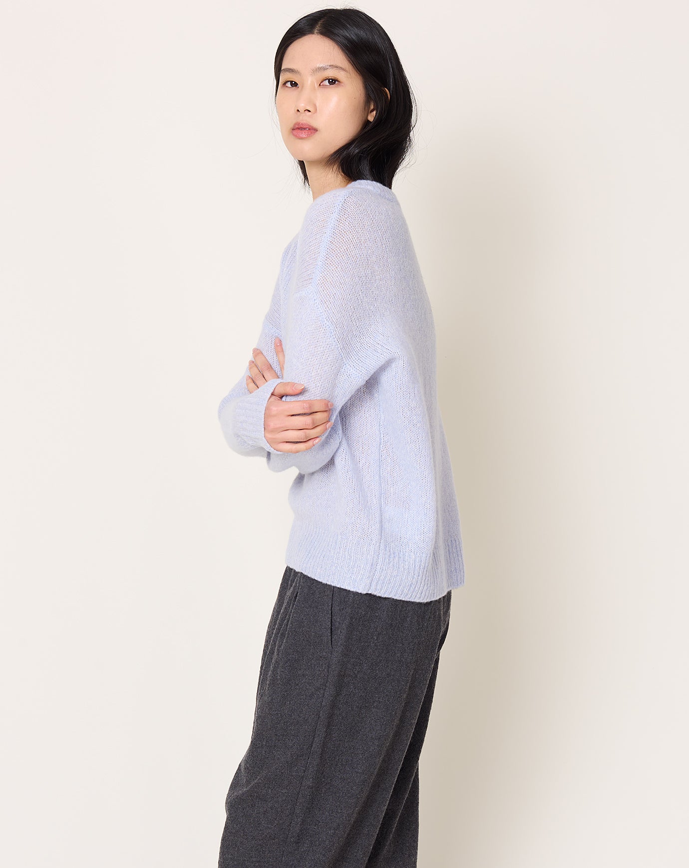 Lisa Yang Lova Sweater in Sea Breeze