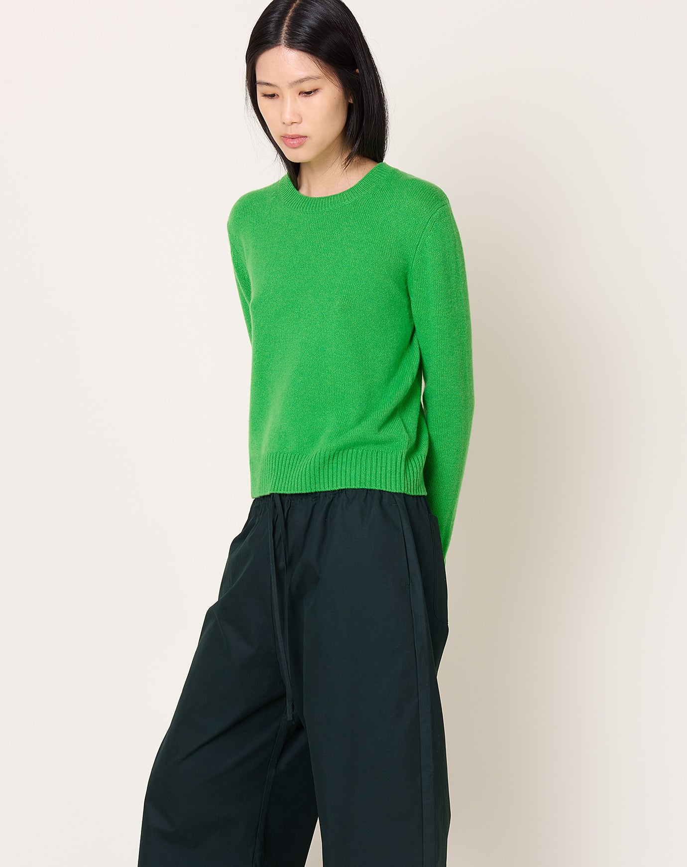 Lisa Yang Mable Sweater in Basilico
