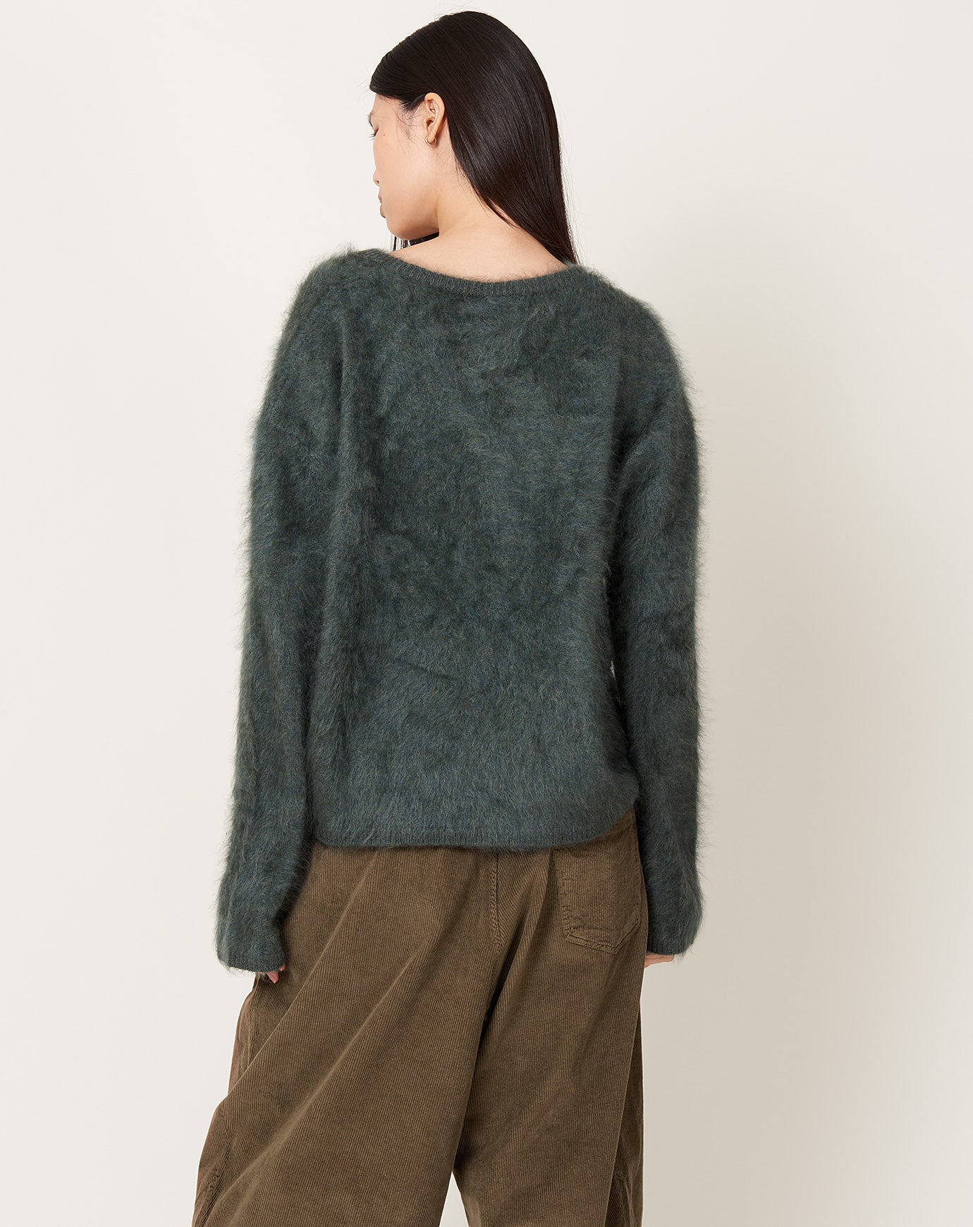 Lisa Yang Margareta Sweater in Olive