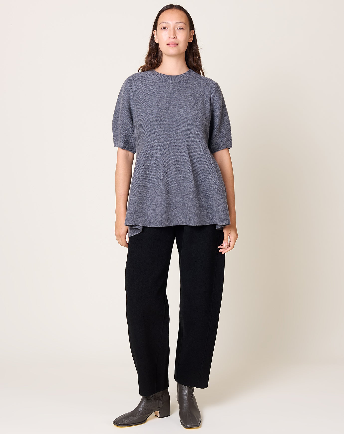 Lisa Yang Mella Top in Graphite
