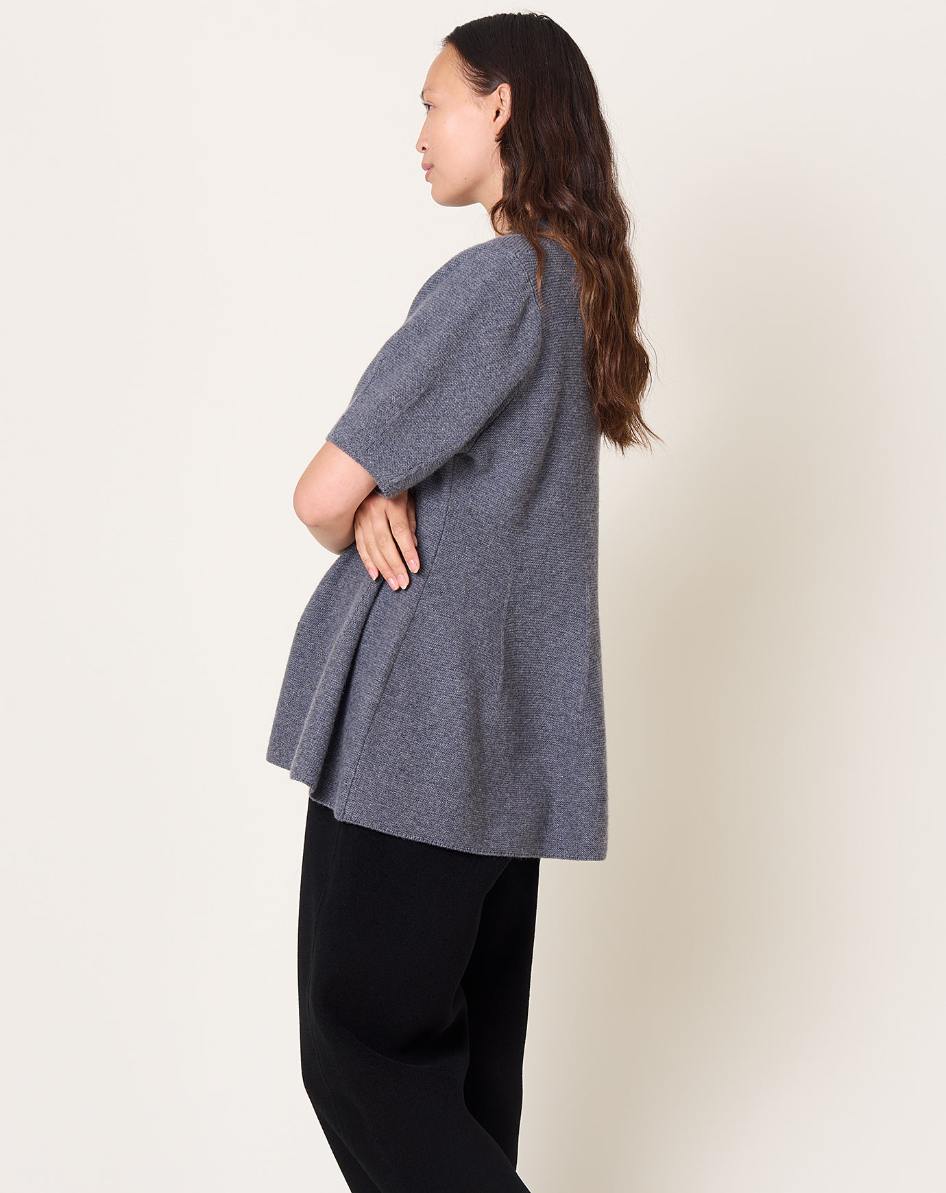 Lisa Yang Mella Top in Graphite