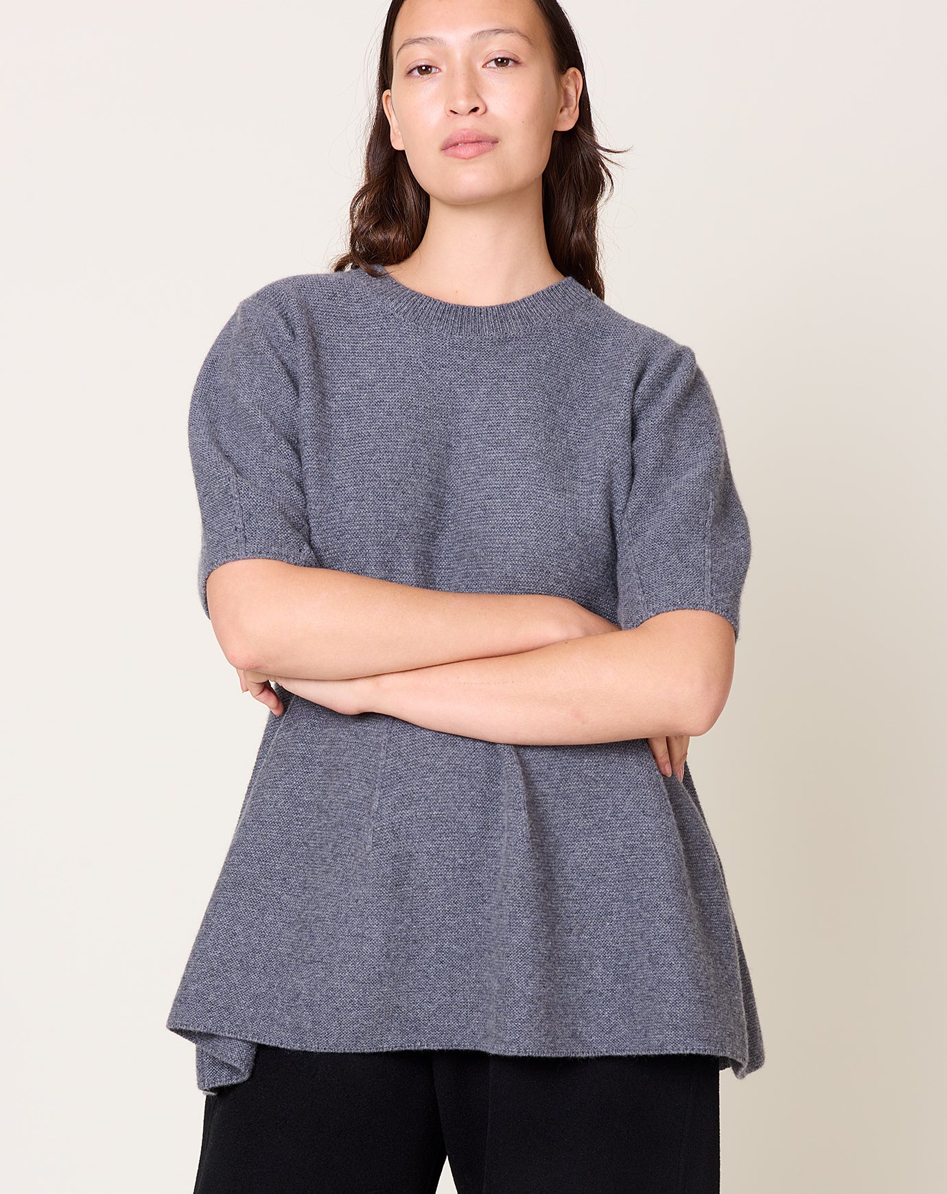 Lisa Yang Mella Top in Graphite