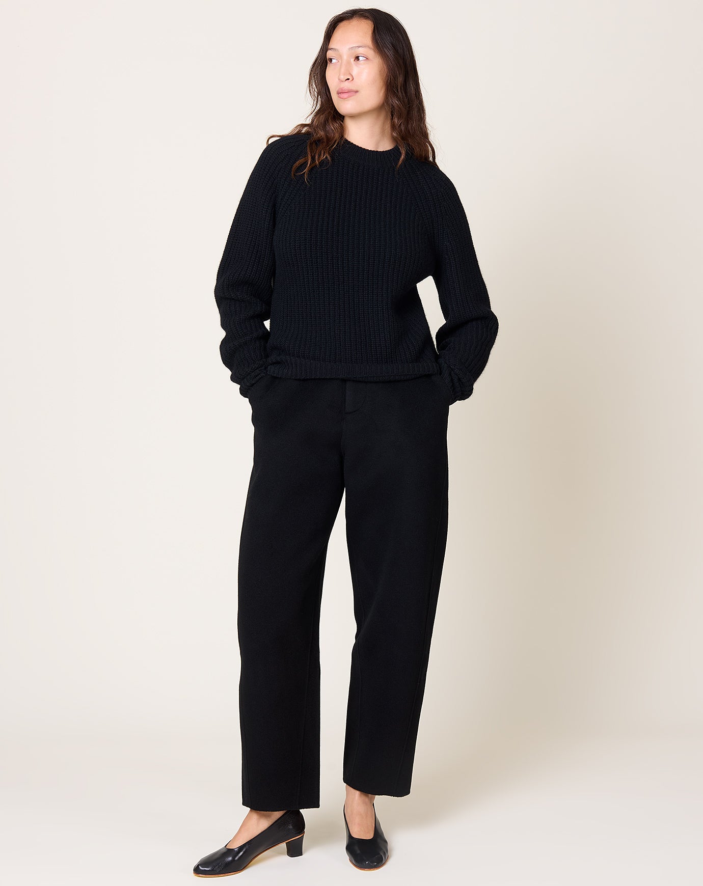 Lisa Yang Miki Sweater in Black
