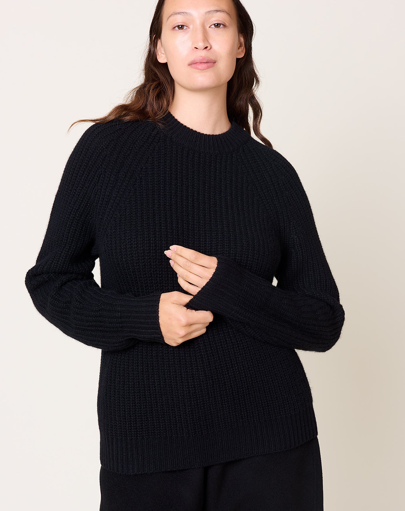 Lisa Yang Miki Sweater in Black