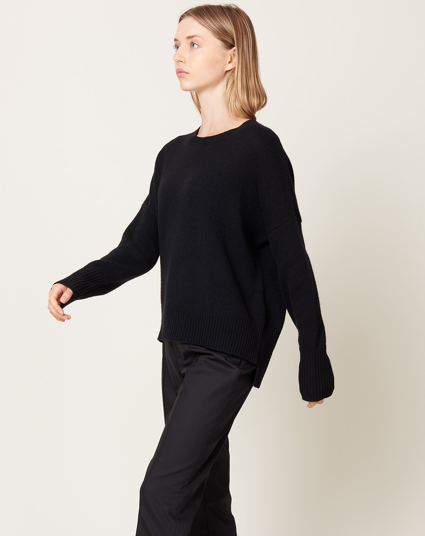 Lisa Yang Mila Sweater in Black