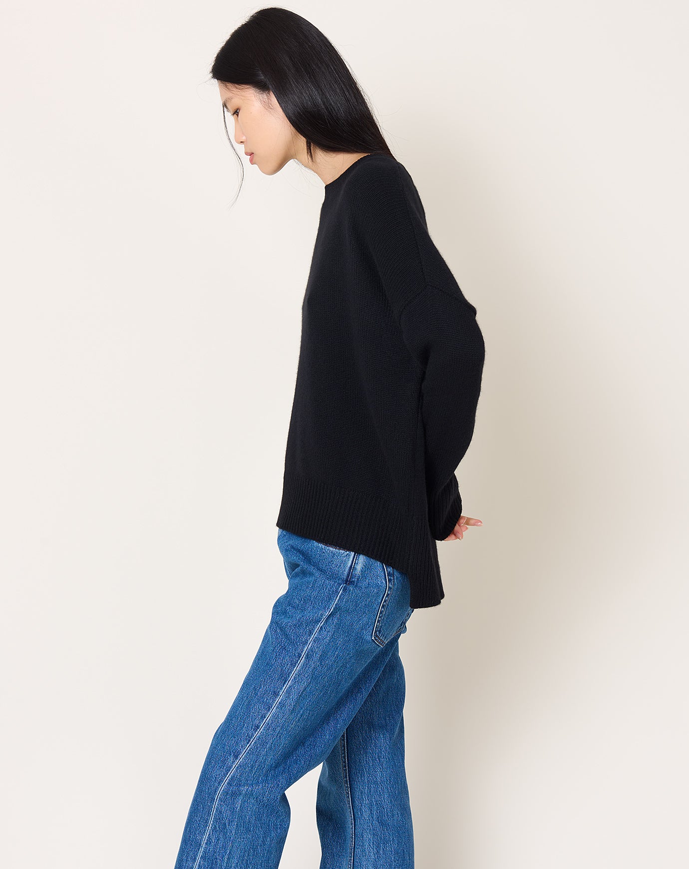 Lisa Yang Mila Sweater in Black