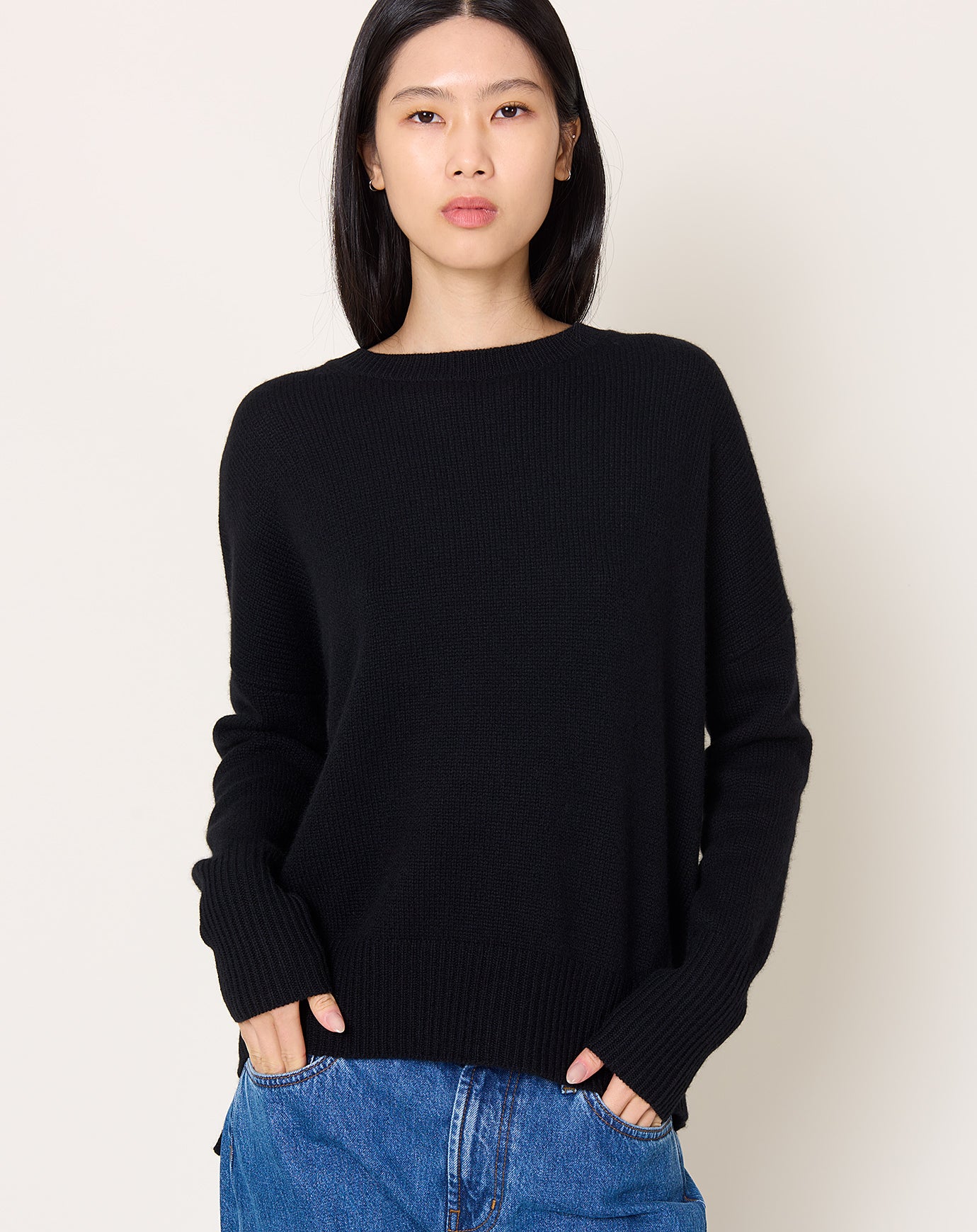 Lisa Yang Mila Sweater in Black