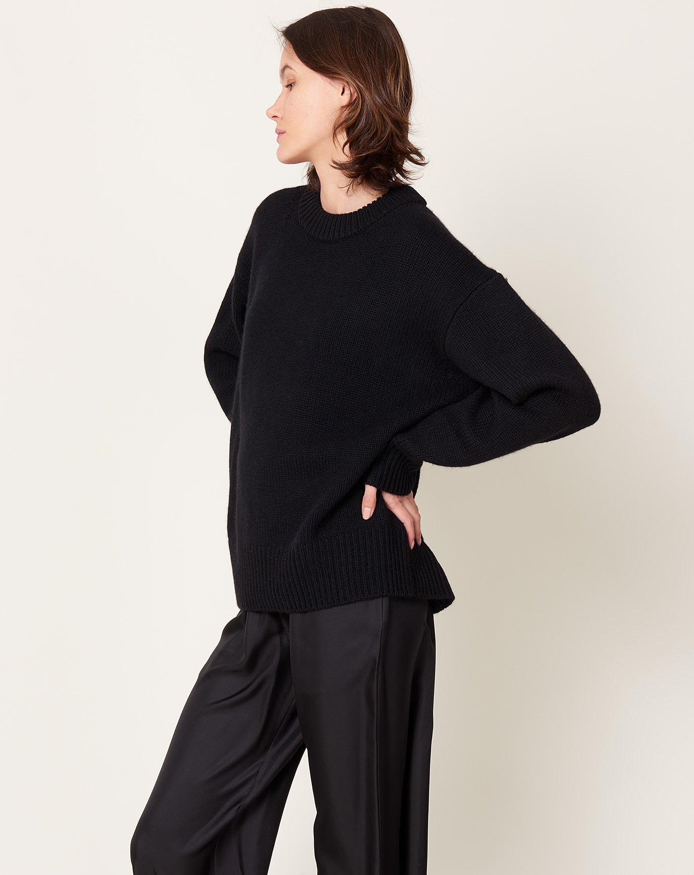 Lisa Yang Renske Sweater in Black