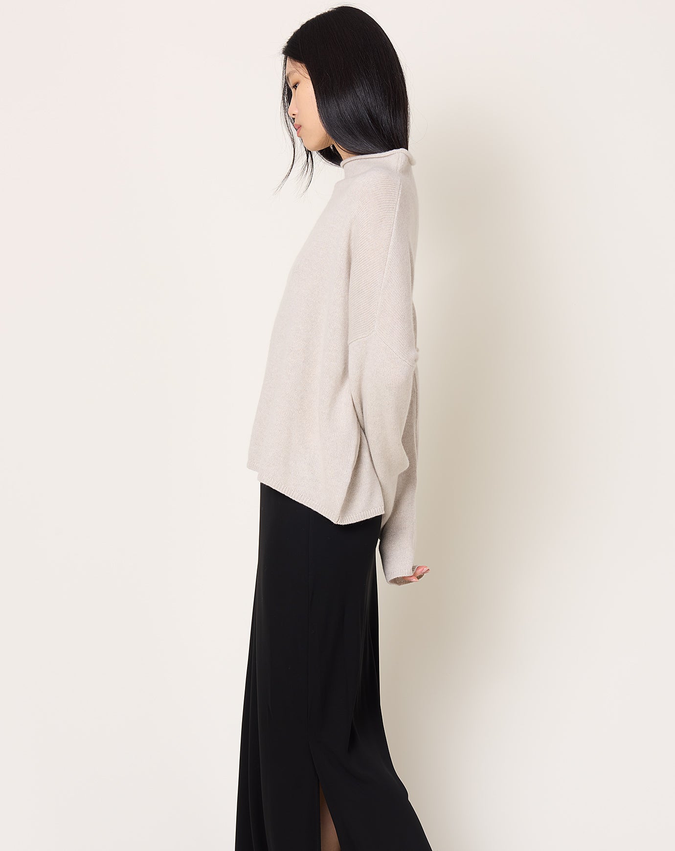 Lisa Yang Sandy Sweater in Oyster