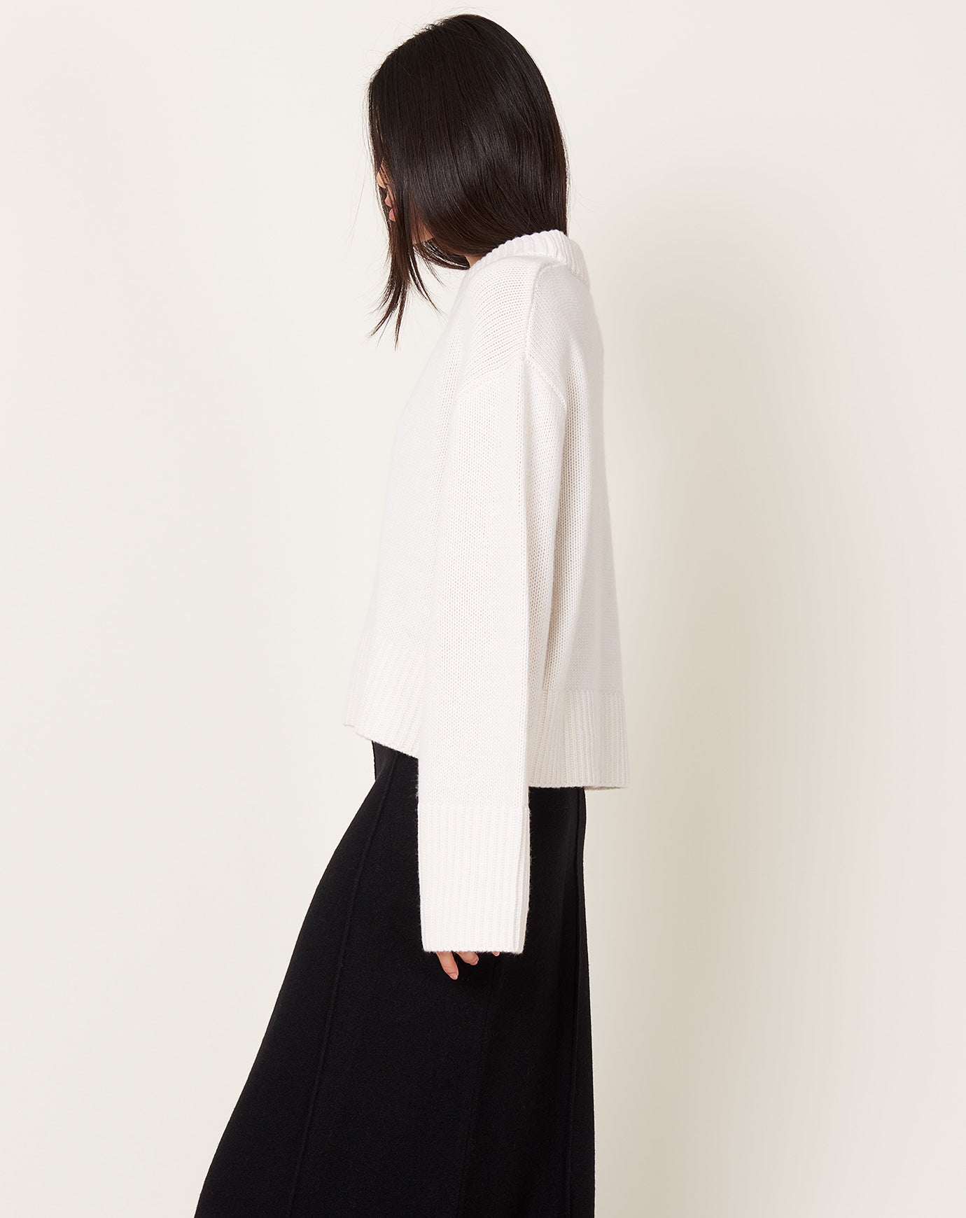 Lisa Yang Sonny Sweater in Cream