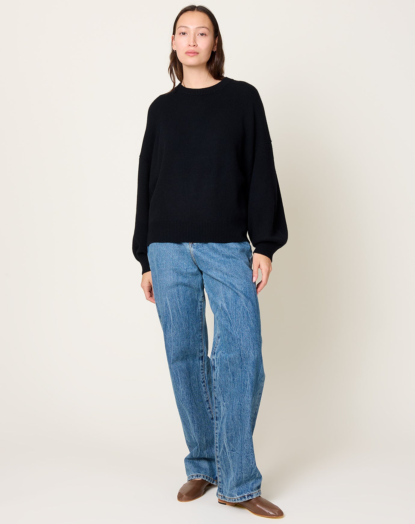 Lisa Yang Veira Sweater in Black