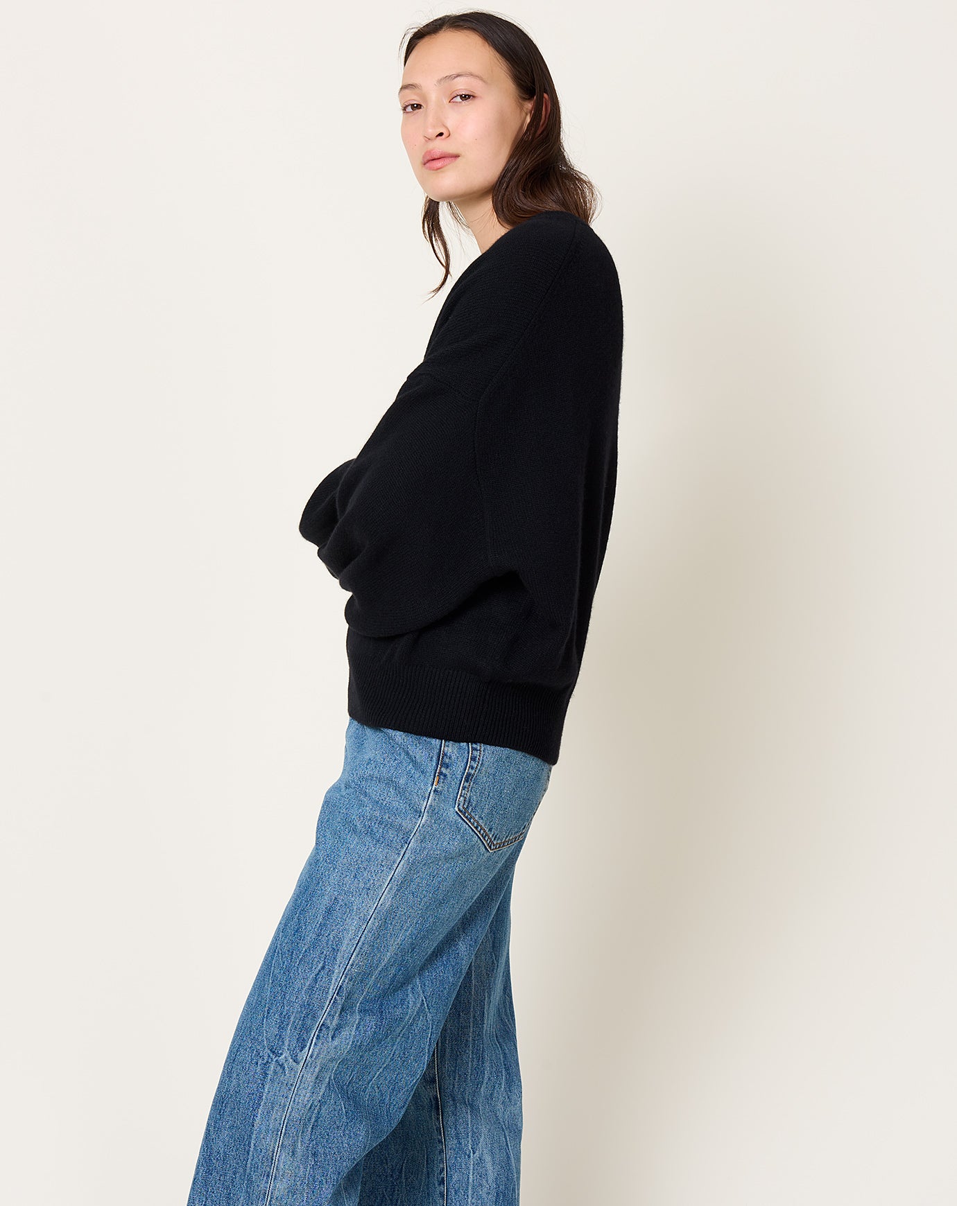 Lisa Yang Veira Sweater in Black