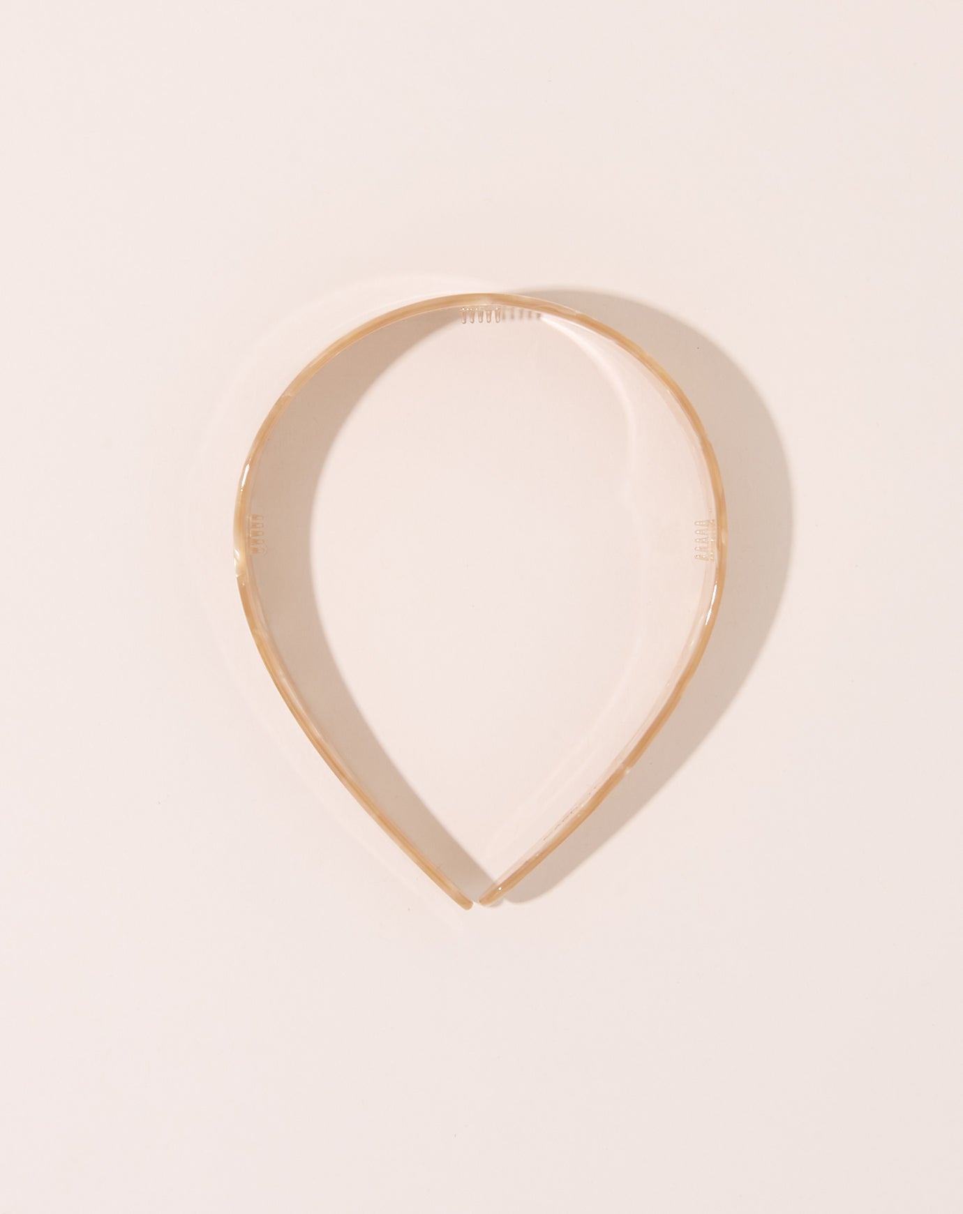 Machete Wide Headband in Sand Shell