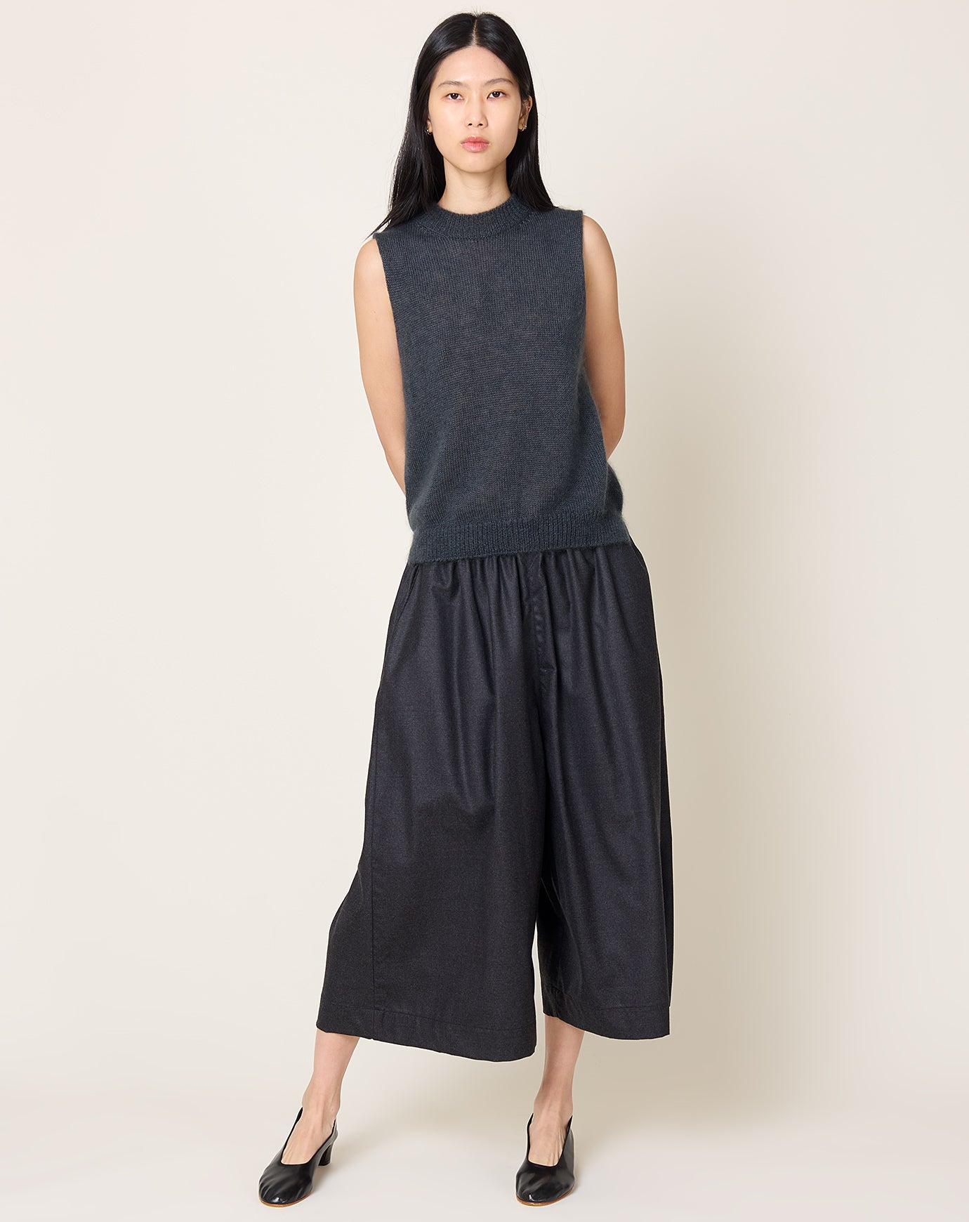 Makie Iris Skirt Pants in Grey