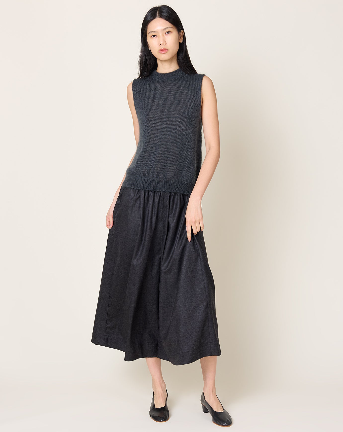 Makie Iris Skirt Pants in Grey