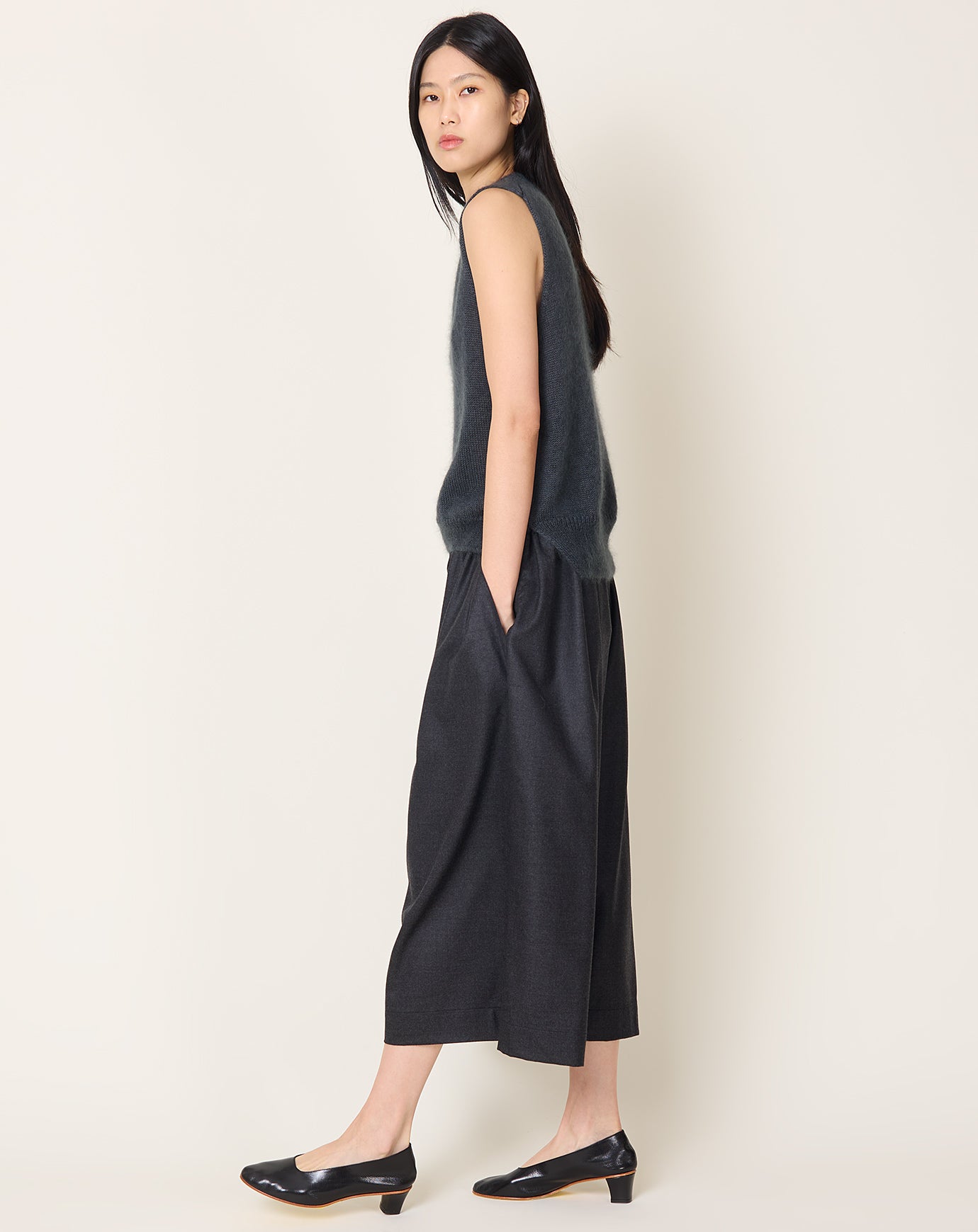 Makie Iris Skirt Pants in Grey