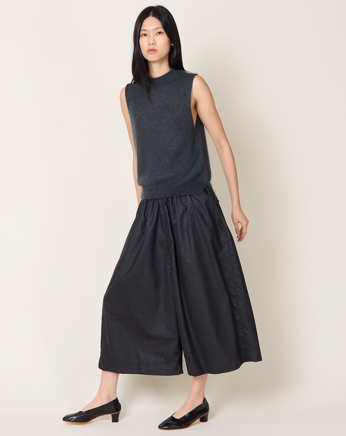 Makie Iris Skirt Pants in Grey
