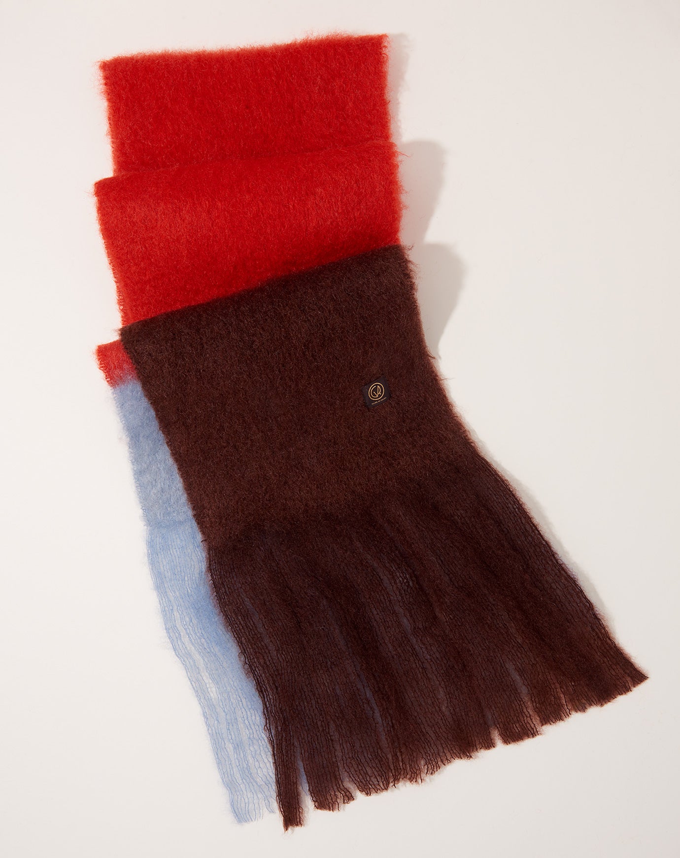 Mantas Ezcaray Color Block Scarf in Seventies