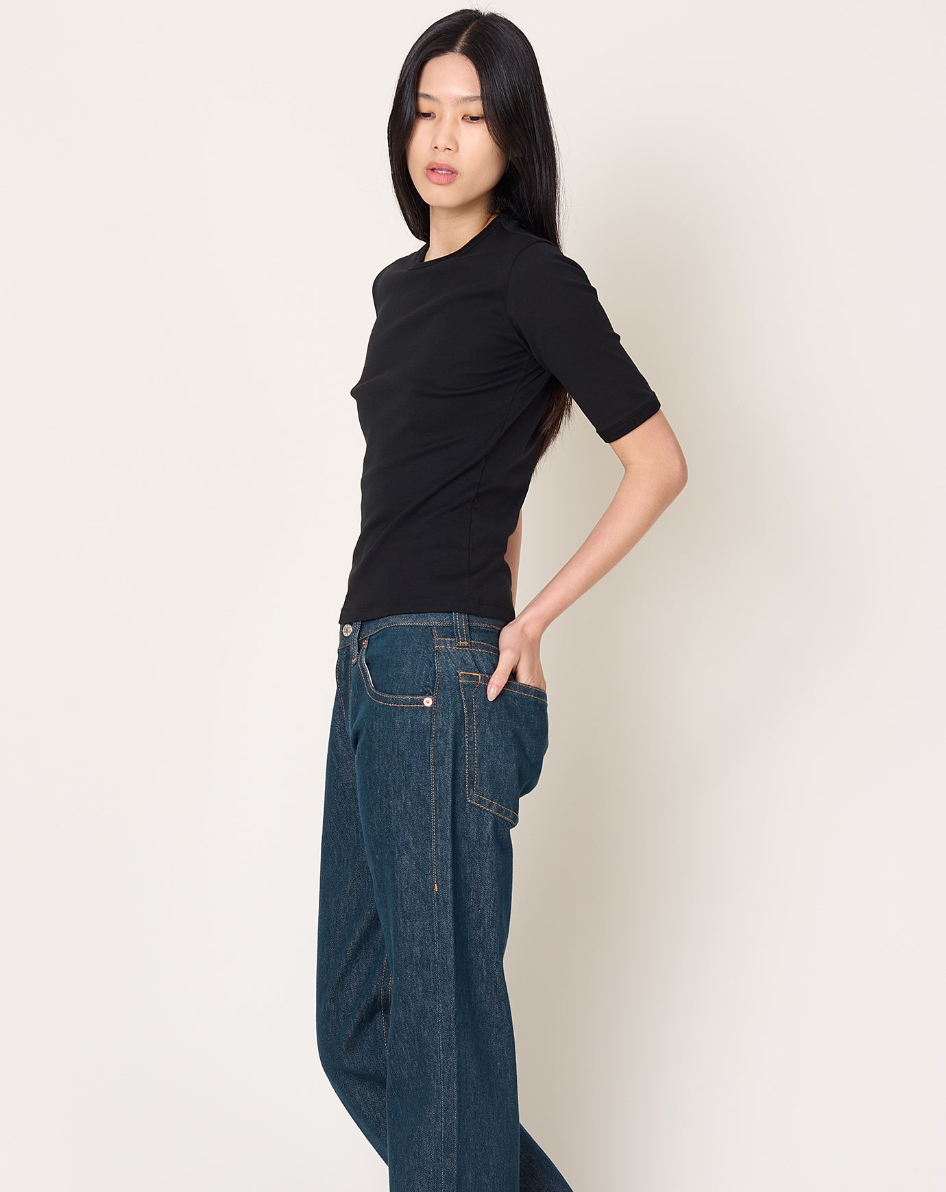 Maria McManus Baby T in Black