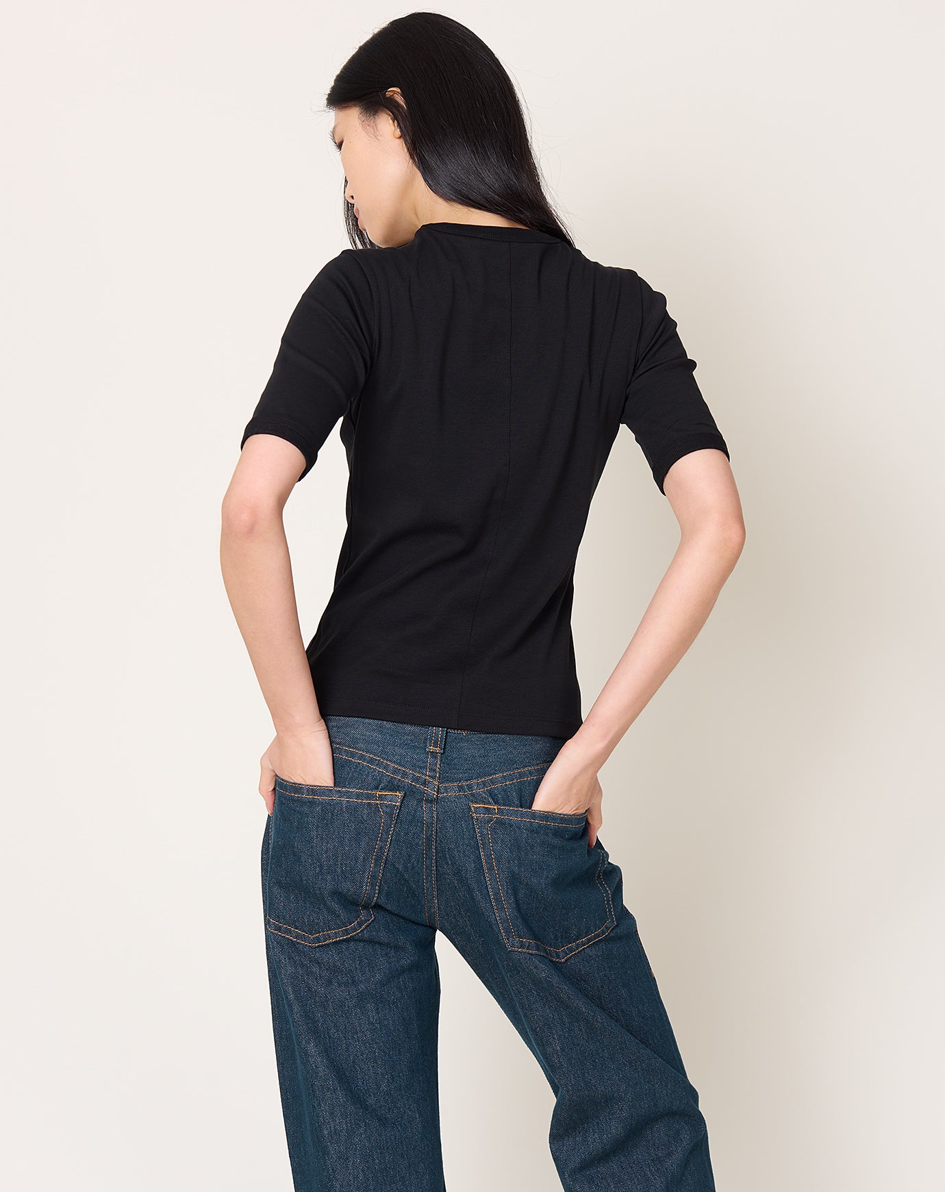 Maria McManus Baby T in Black